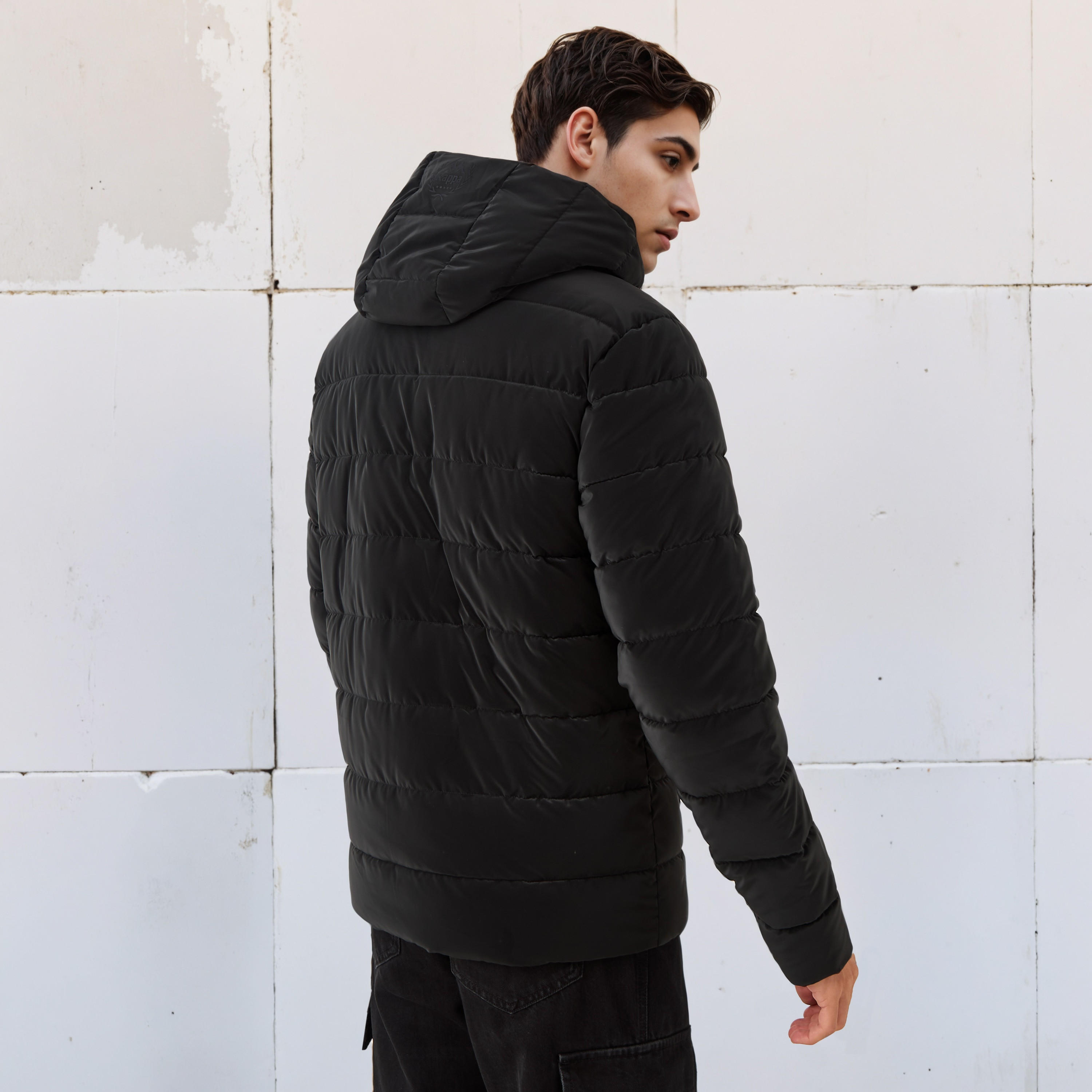 Kappa Men Regular Fit Hooded Puffer Jacket-men-clothing-jacketsandblazers-jackets-image-3