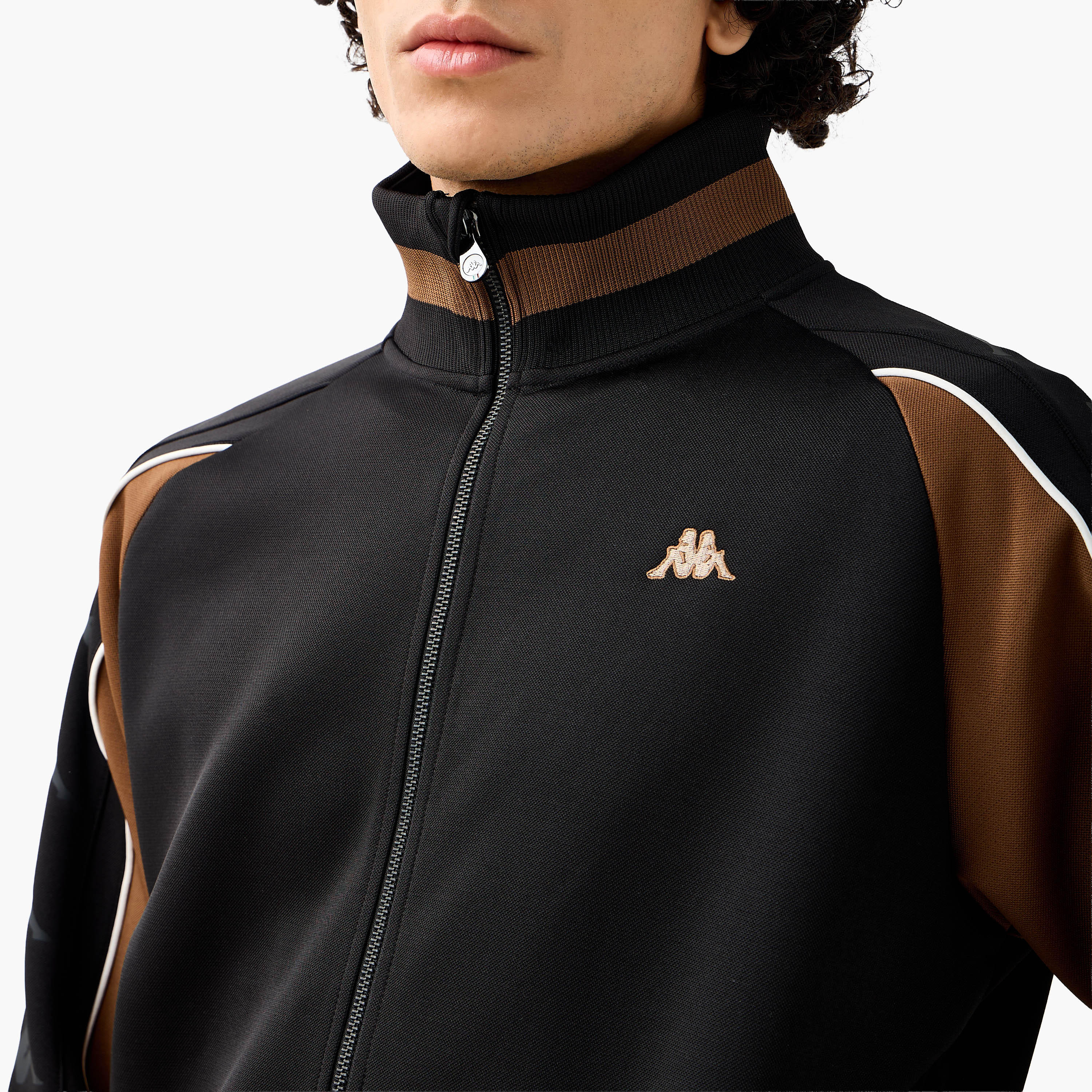 Kappa Men Colourblock High Neck Jacket-men-clothing-jacketsandblazers-jackets-image-3