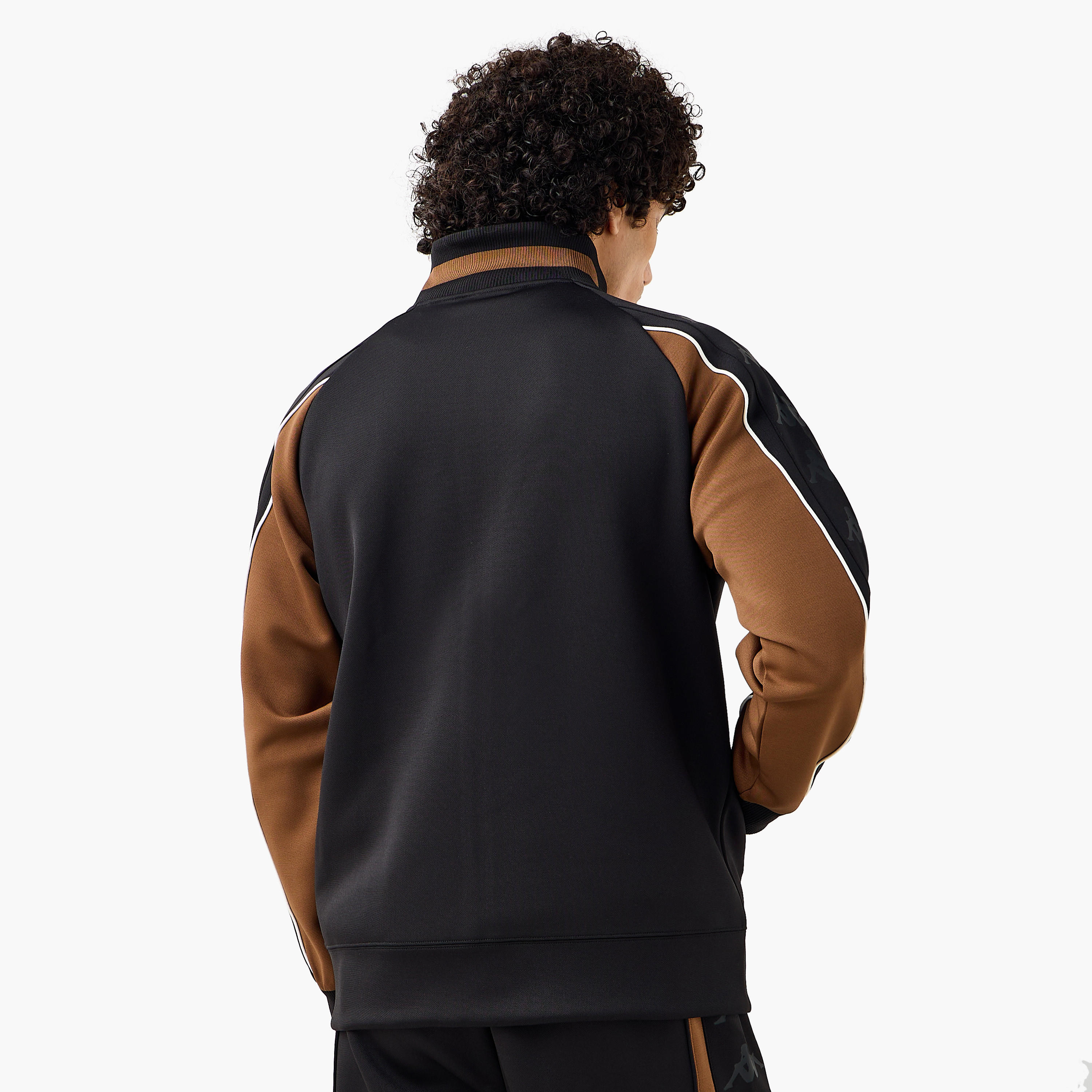 Kappa Men Colourblock High Neck Jacket-men-clothing-jacketsandblazers-jackets-image-4