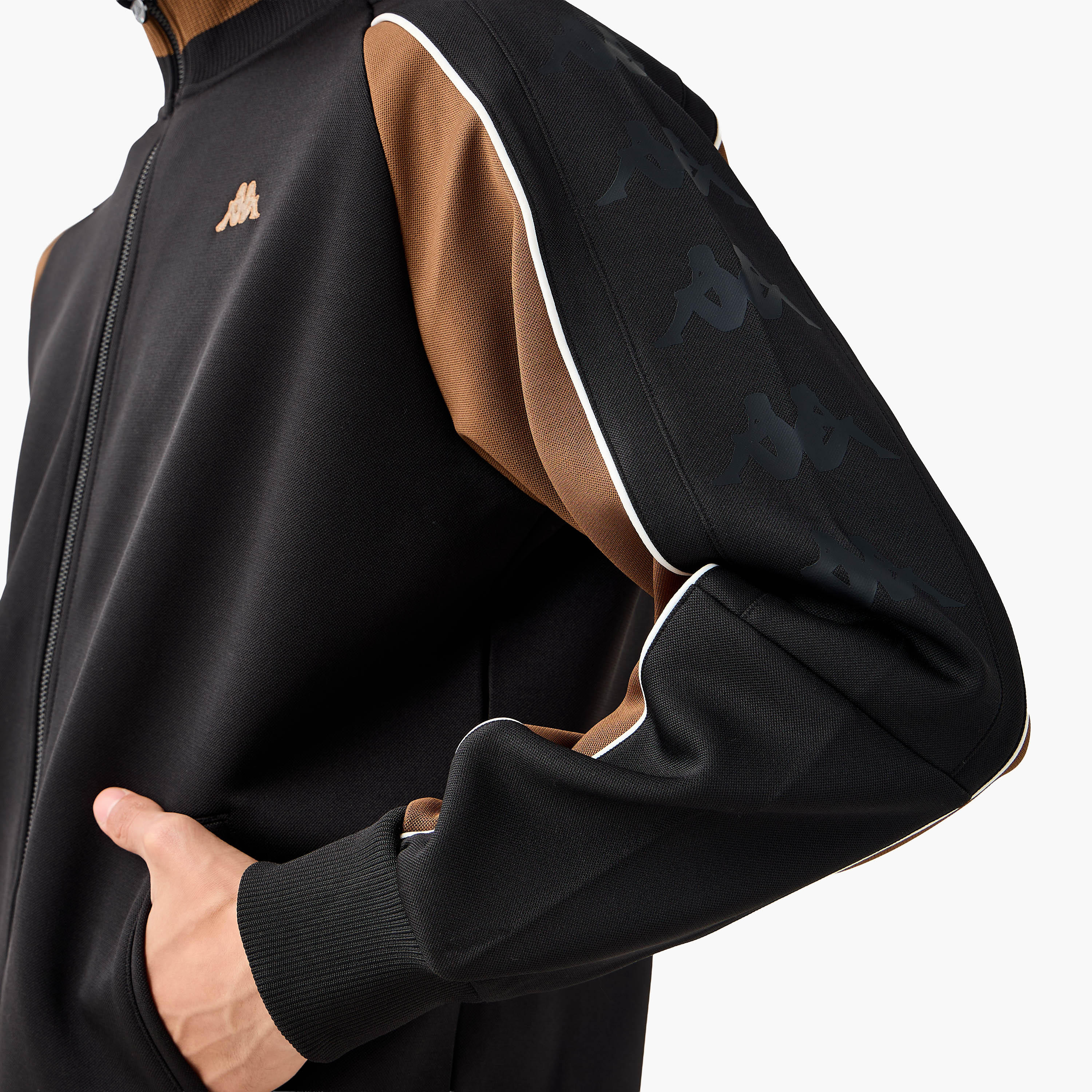 Kappa Men Colourblock High Neck Jacket-men-clothing-jacketsandblazers-jackets-image-6
