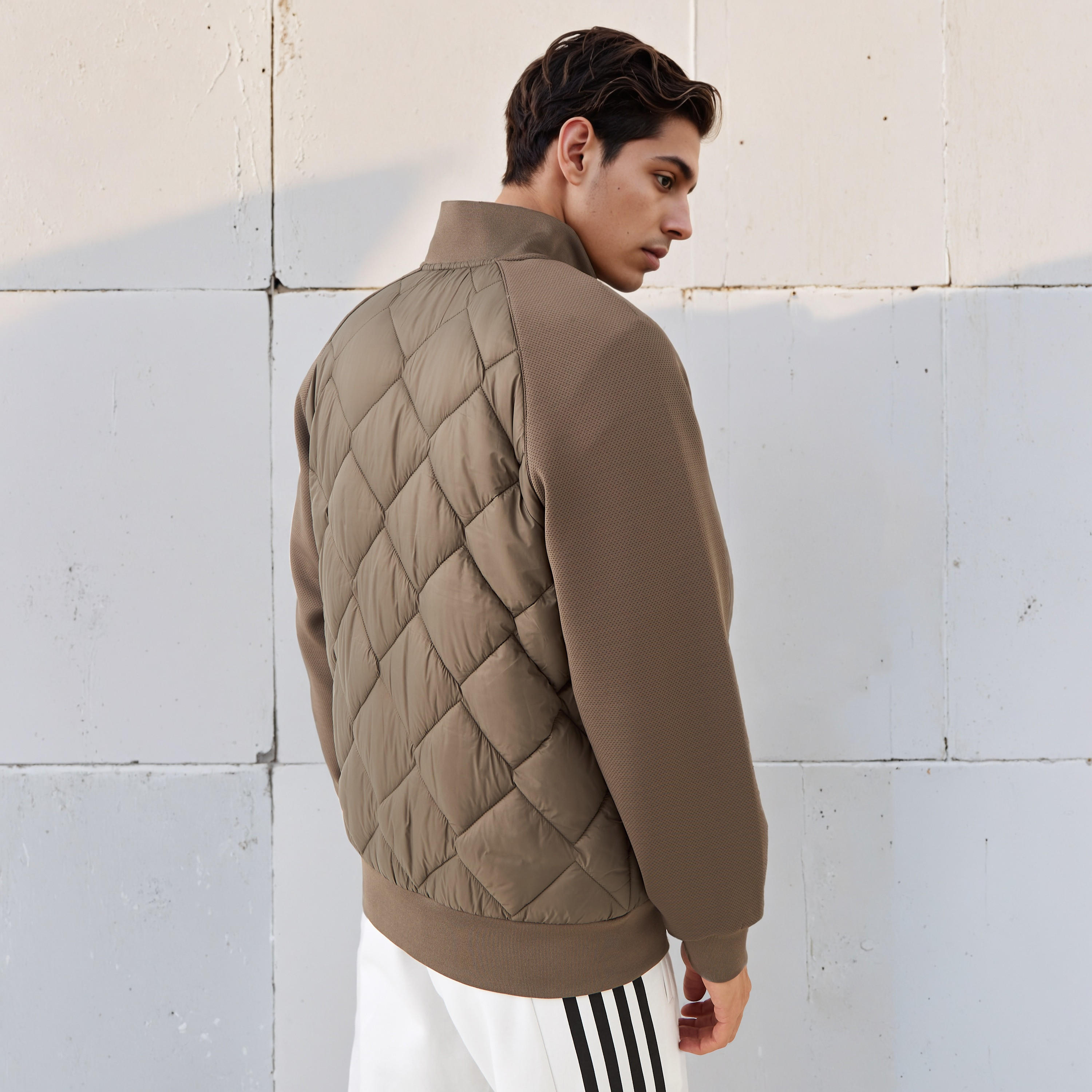 Kappa Men Quilted Zip Closure Jacket-men-clothing-jacketsandblazers-jackets-image-3