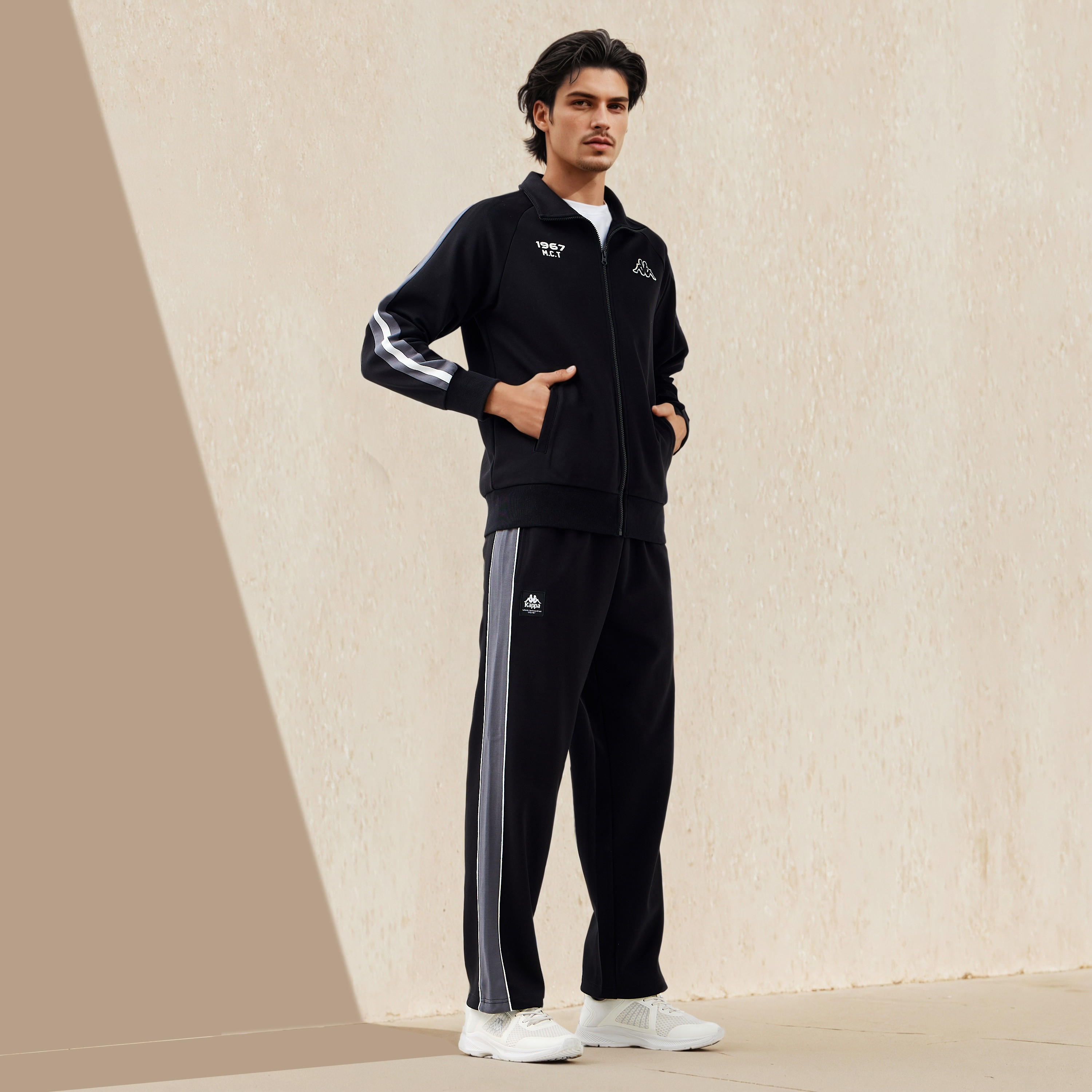 Kappa Men Regular Fit Track Pants-men-clothing-sportswearandactivewear-bottoms-joggers-image-2