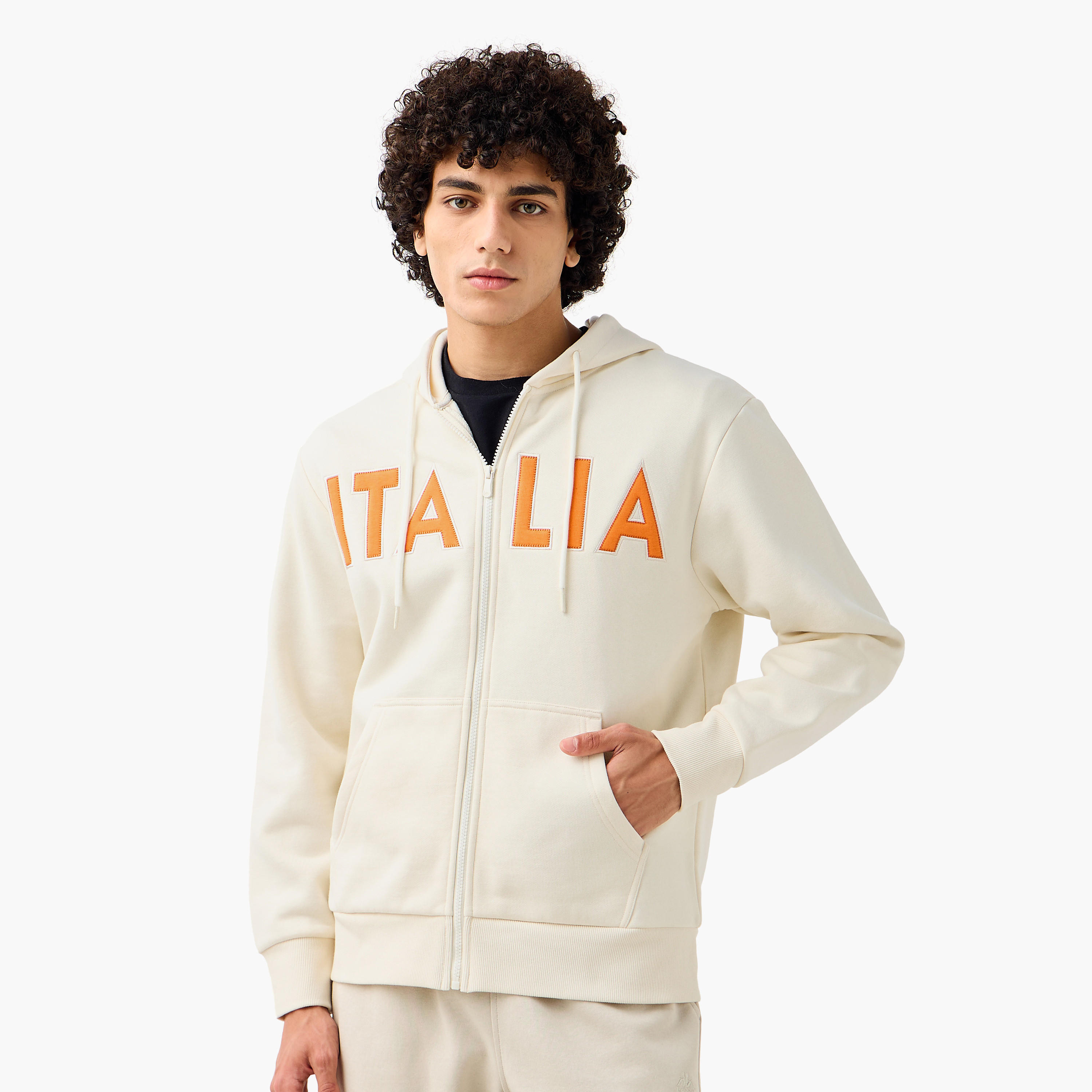Kappa Men's Italia Embroidered Hoodie-men-winterwear-hoodiesandsweatshirts-image-1