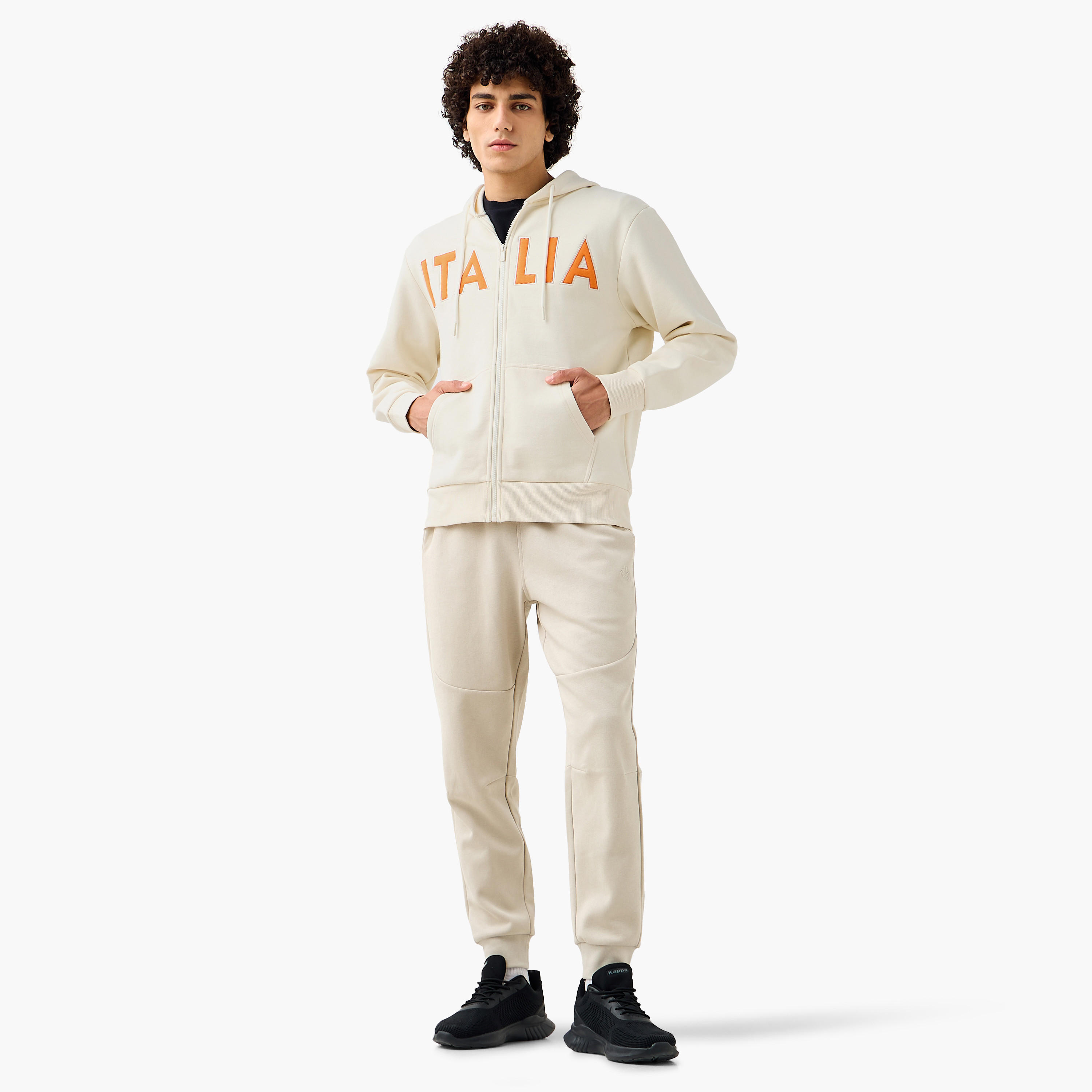 Kappa Men's Italia Embroidered Hoodie-men-winterwear-hoodiesandsweatshirts-image-2