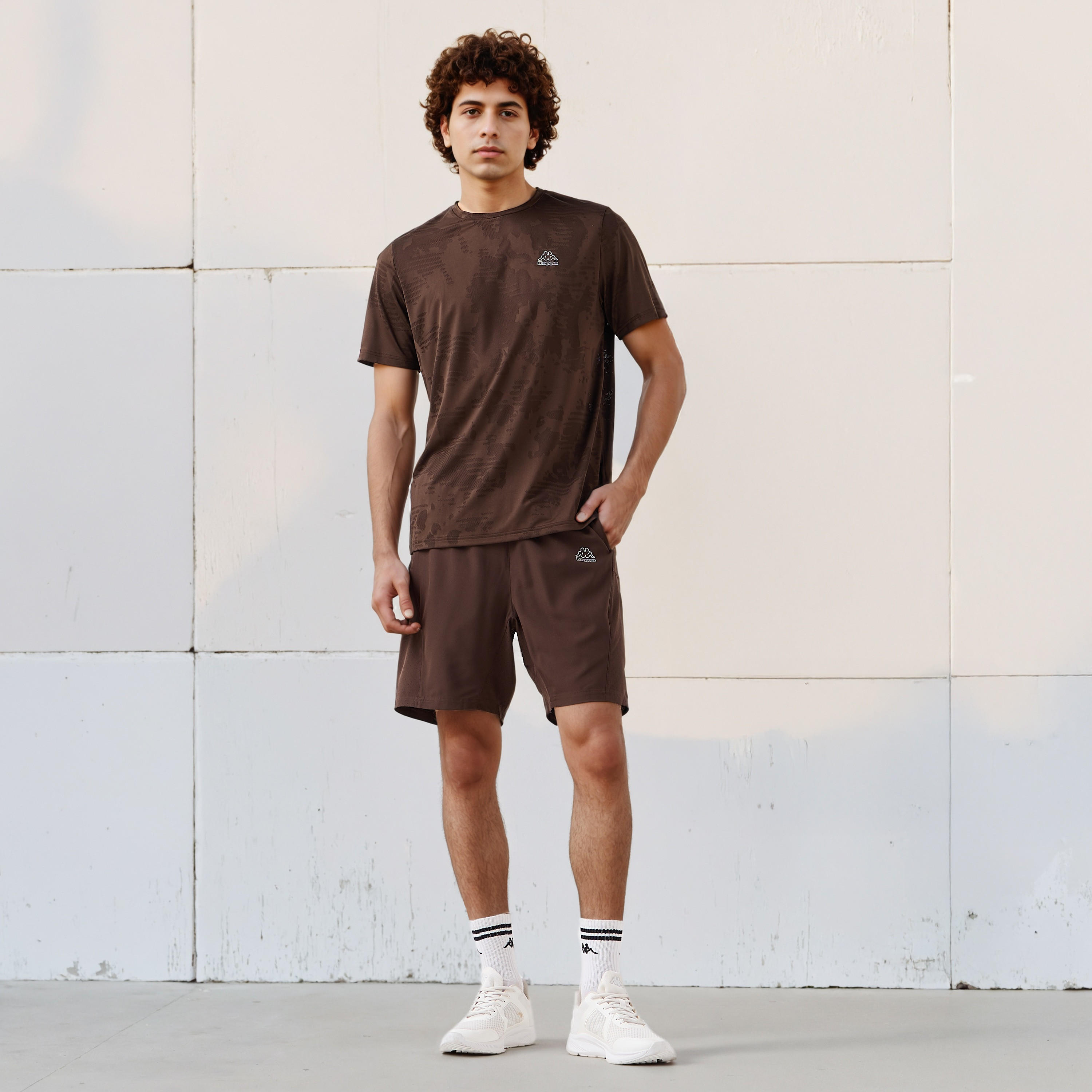 Kappa Men Performance Textured T-shirt-men-clothing-sportswearandactivewear-tshirtsandpolos-image-2