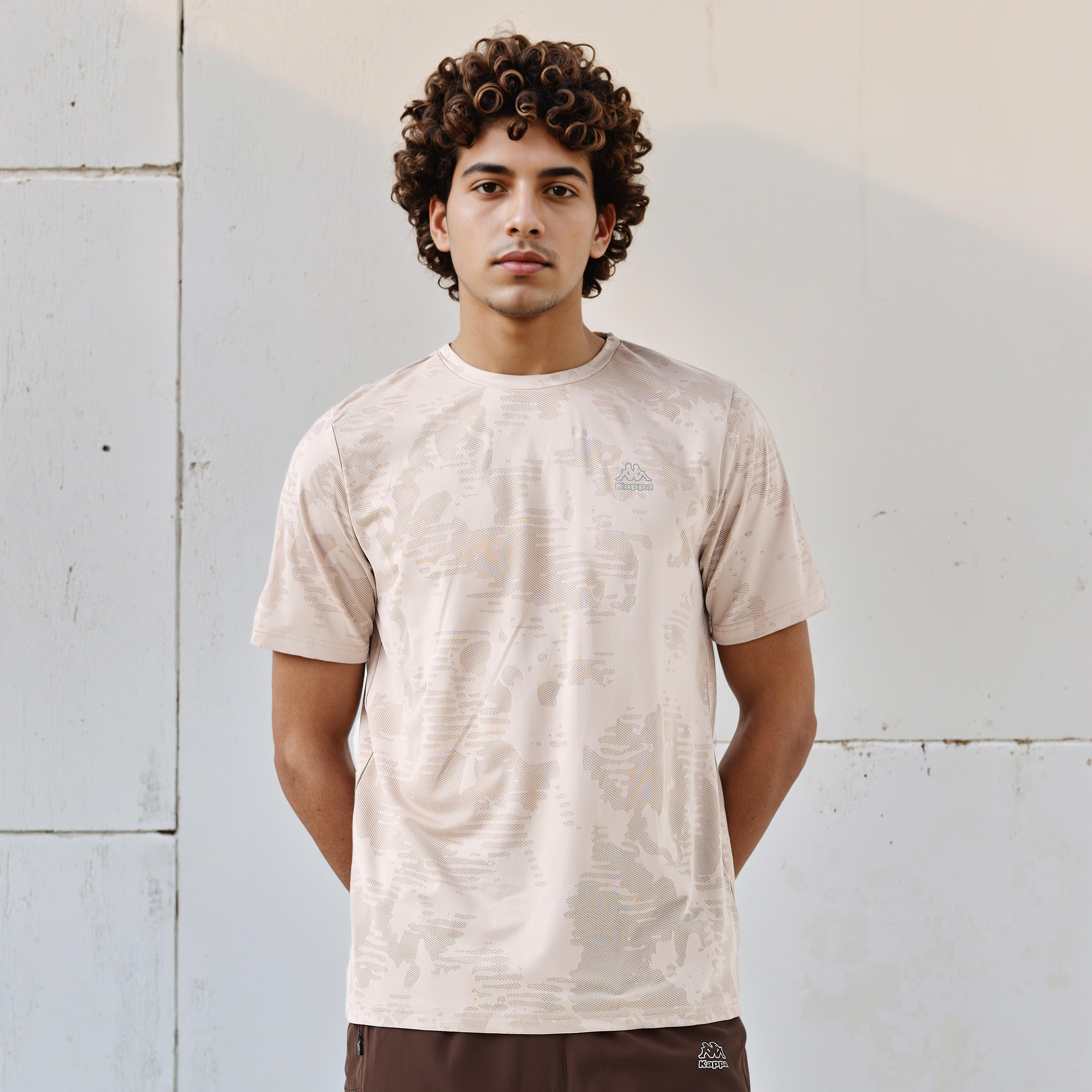 Kappa Men Performance Textured T-shirt-men-clothing-sportswearandactivewear-tshirtsandpolos-image-1