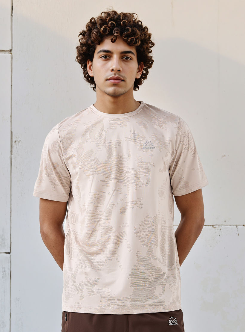 Kappa Men Performance Textured T-shirt-men-clothing-sportswearandactivewear-tshirtsandpolos-image-1