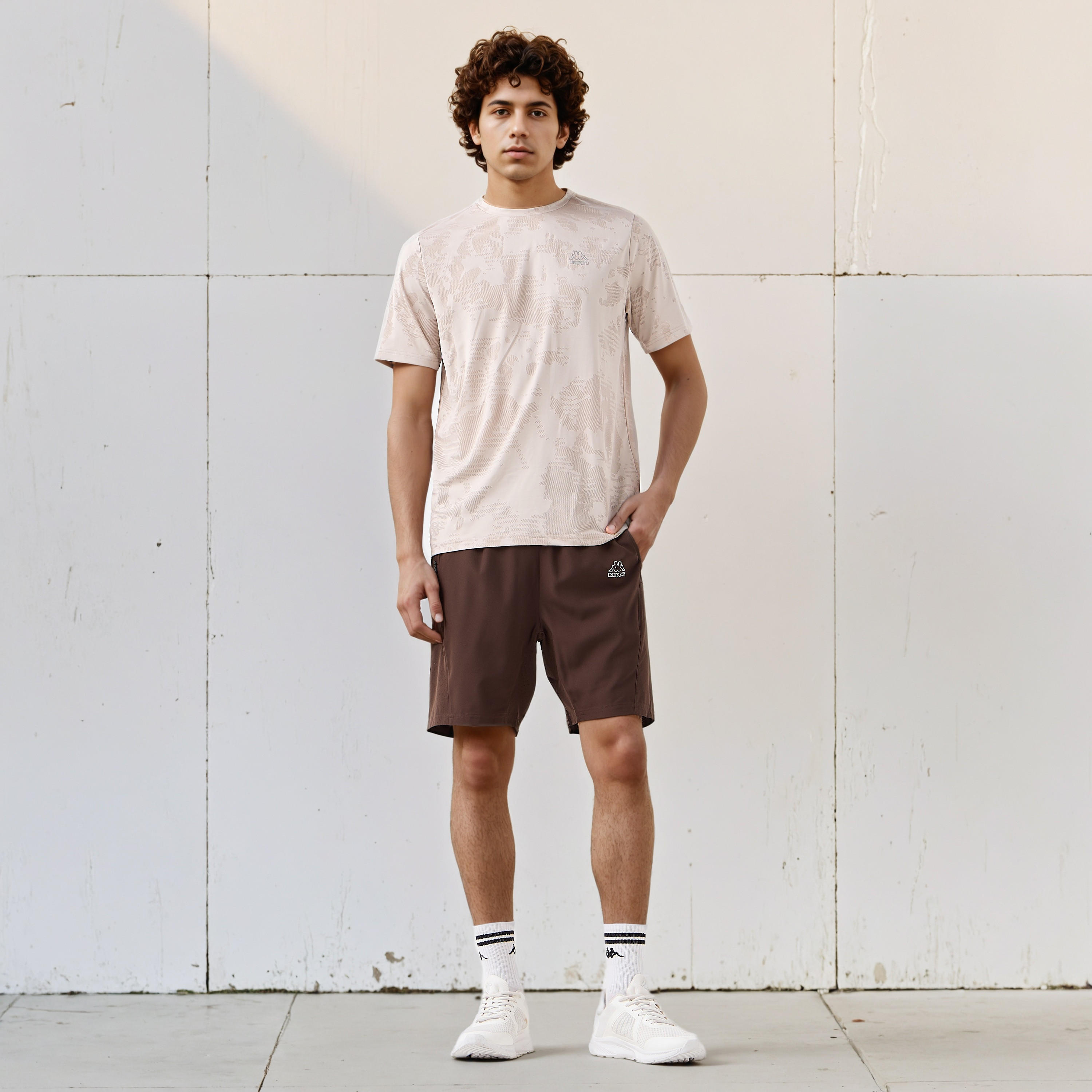 Kappa Men Performance Textured T-shirt-men-clothing-sportswearandactivewear-tshirtsandpolos-image-2