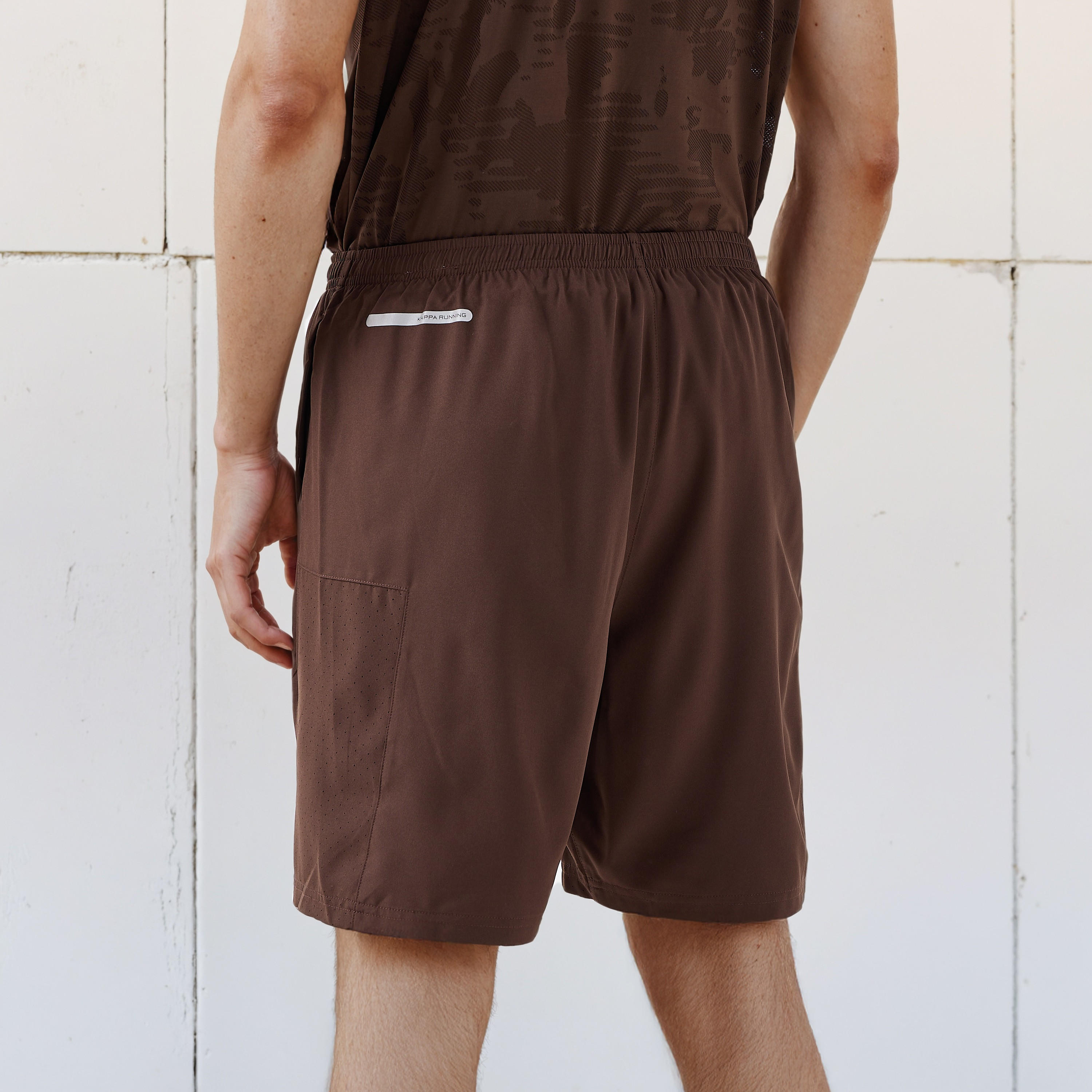 شورت بخصر مطاطي للرجال من كابا-men-clothing-bottoms-shorts-image-3