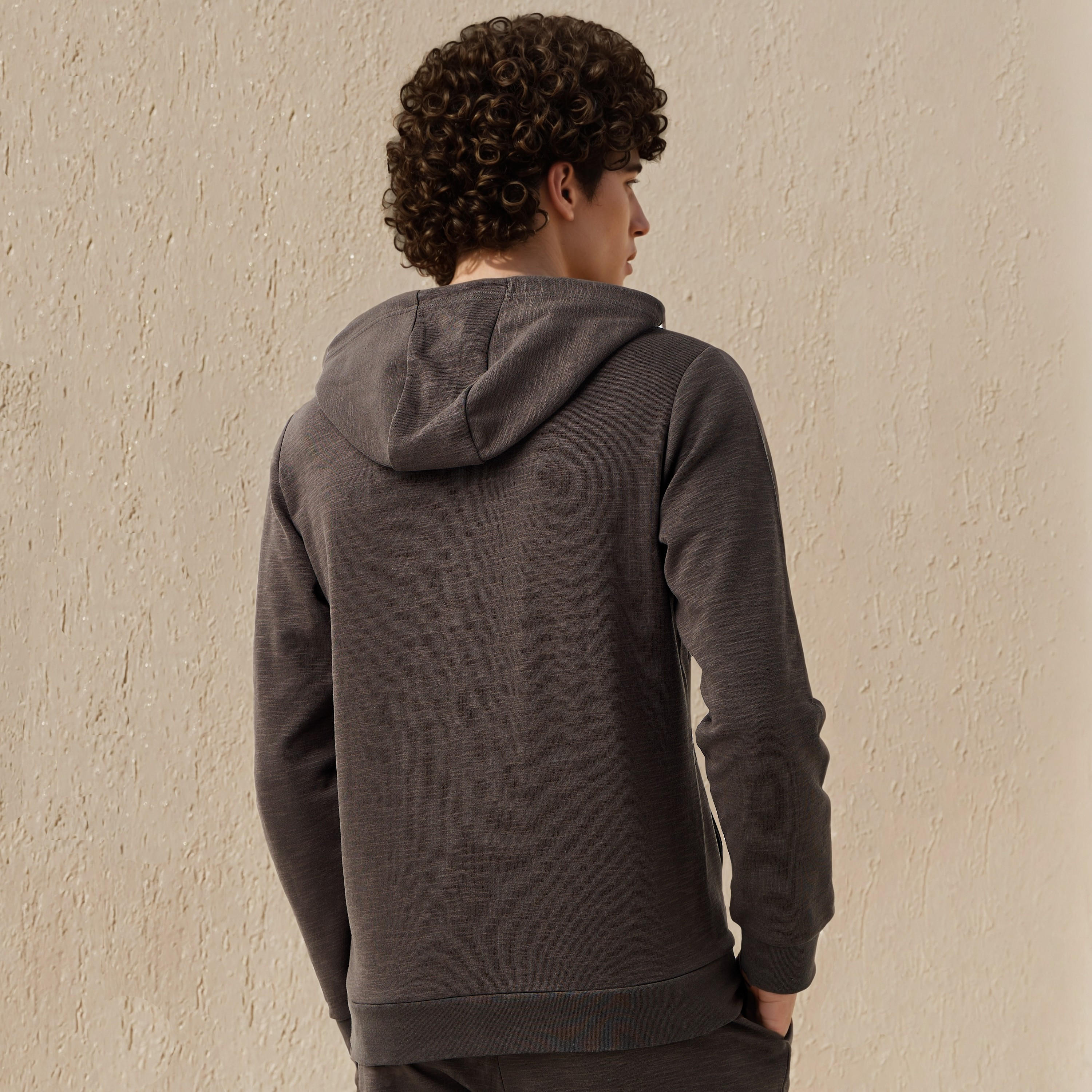 هودي بارز الملمس للرجال من كابا-men-winterwear-hoodiesandsweatshirts-image-3