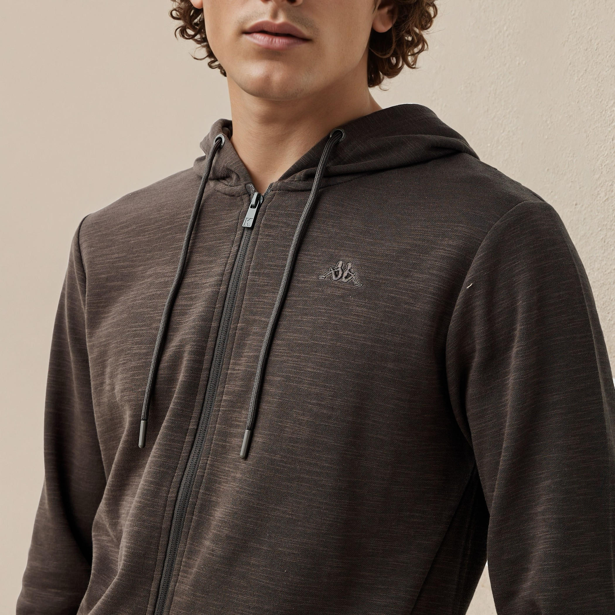 هودي بارز الملمس للرجال من كابا-men-winterwear-hoodiesandsweatshirts-image-2
