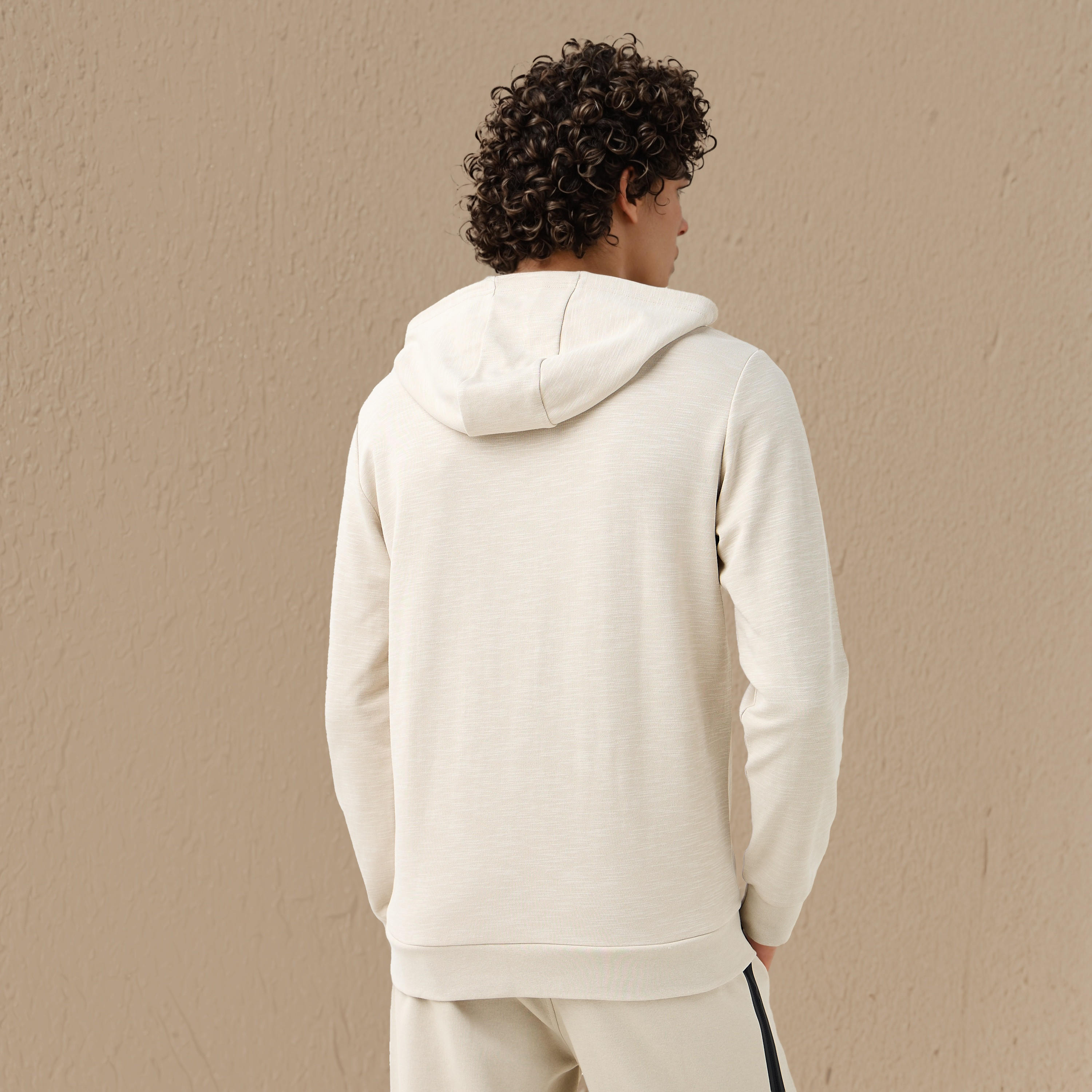 Kappa Men Essential Textured Hoodie-men-winterwear-hoodiesandsweatshirts-image-3