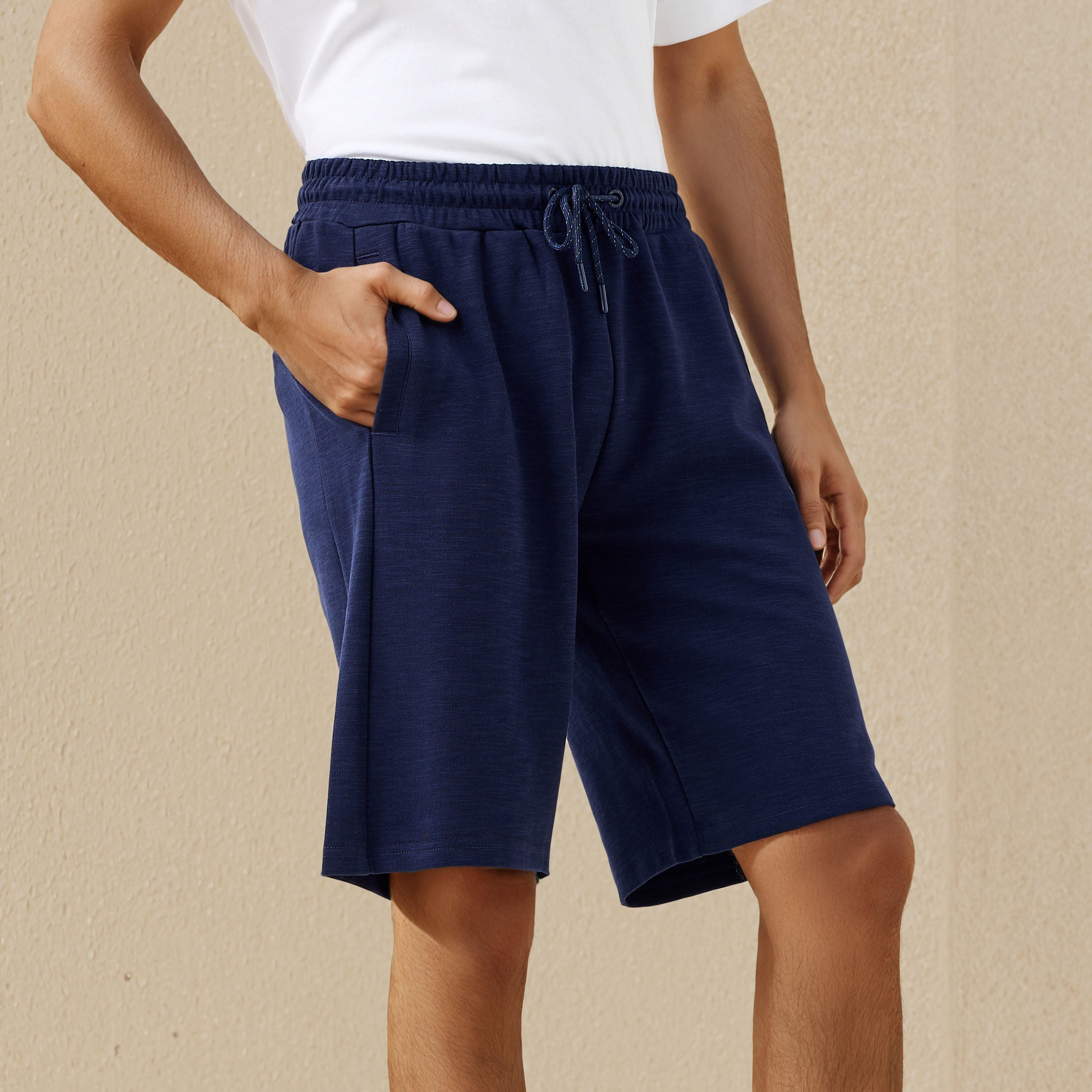 شورت رجالي برباط إغلاق من كابا-men-clothing-bottoms-shorts-image-4