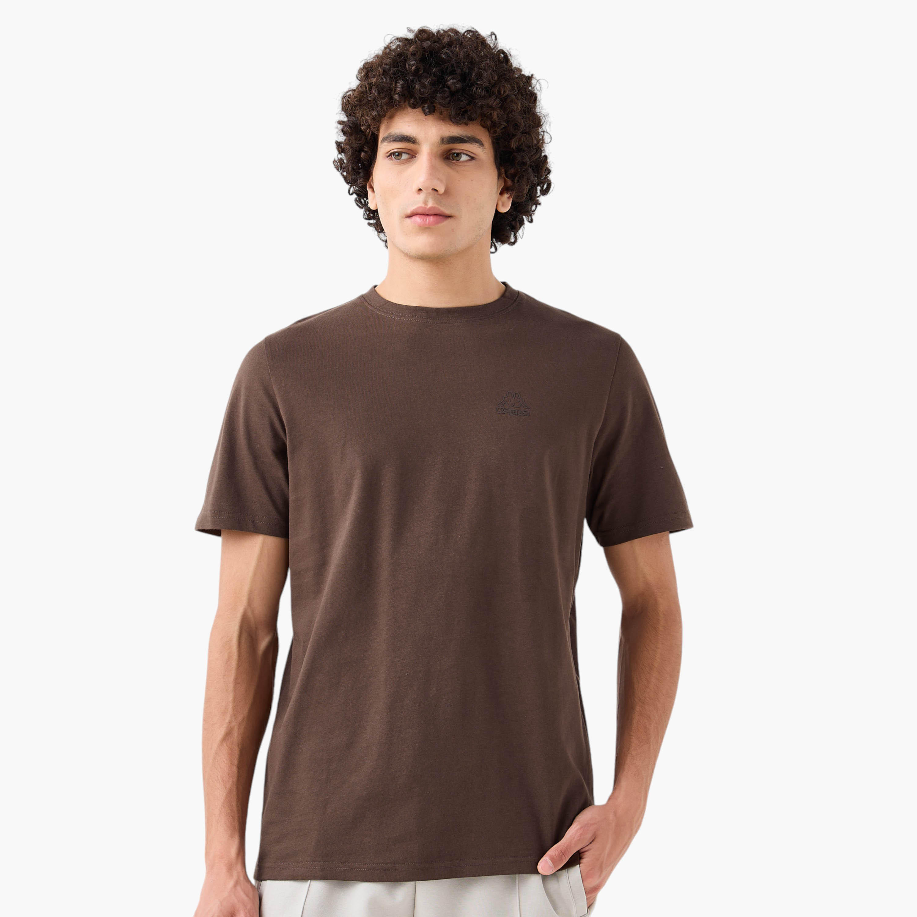 تيشيرت رجالي بطبغات شعار من كابا-men-clothing-tshirtsandpolos-tshirts-image-5