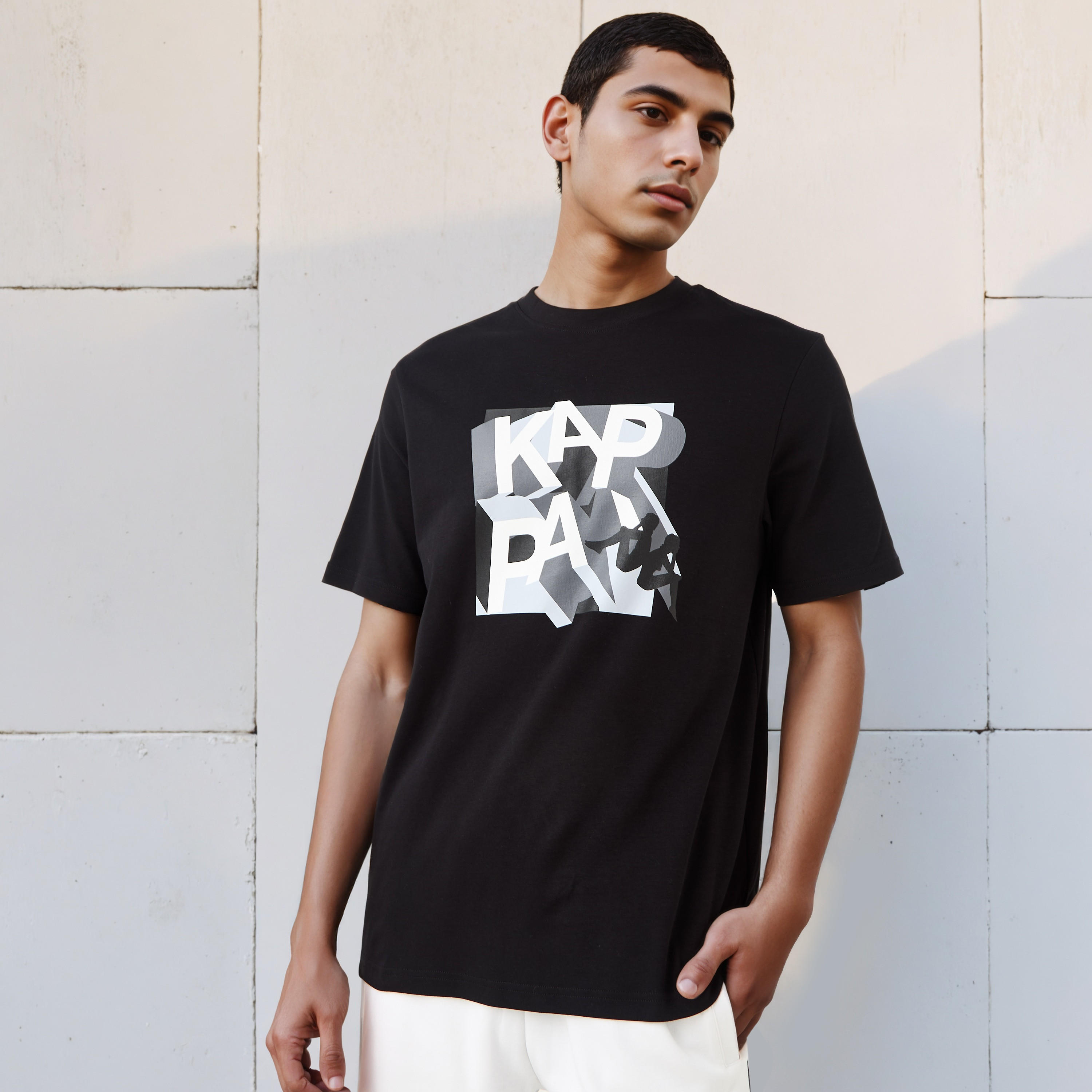 تيشيرت بطبعات شعار للرجال من كابا-men-clothing-tshirtsandpolos-tshirts-image-1