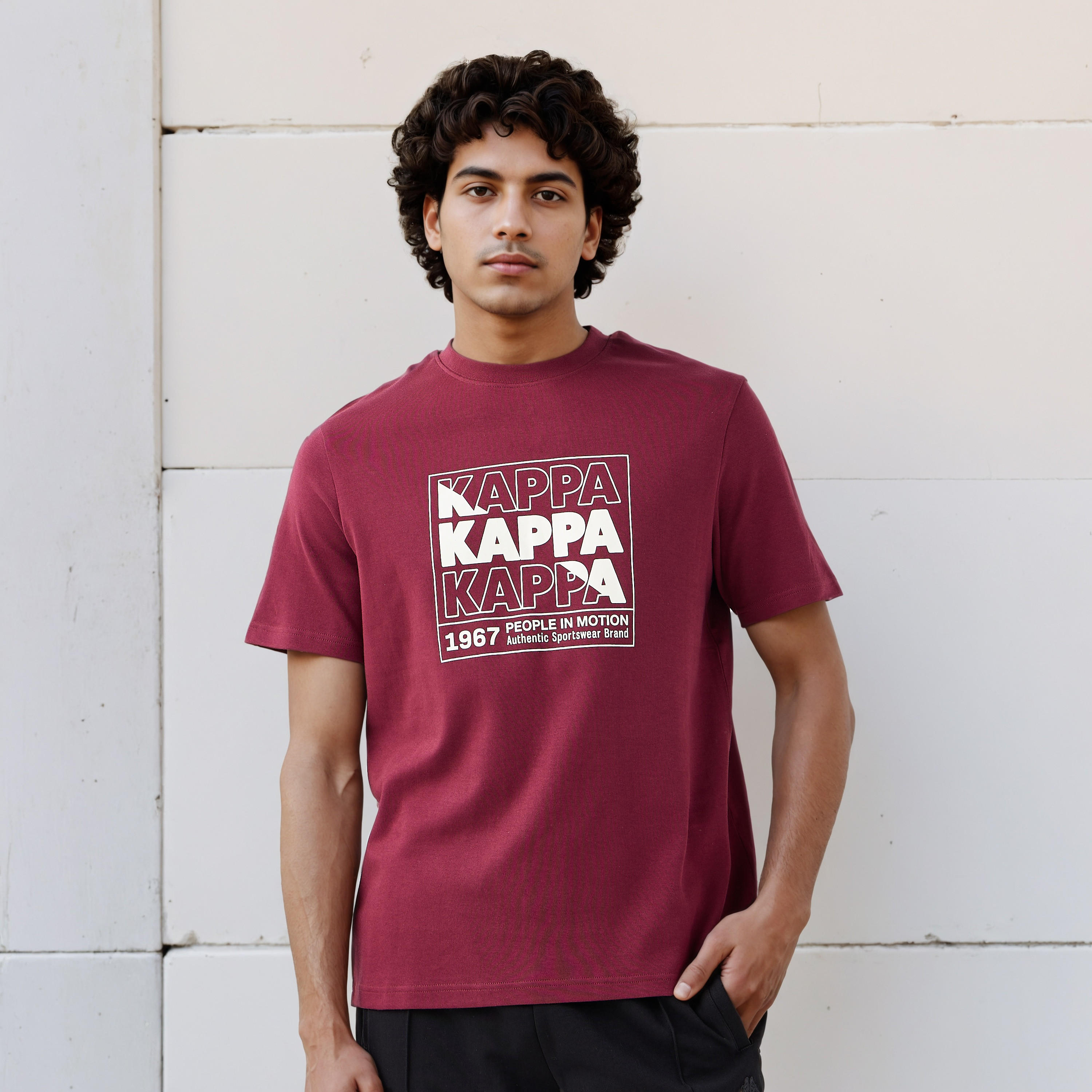 Kappa Men's Logo Print T-shirt-men-clothing-tshirtsandpolos-tshirts-image-1