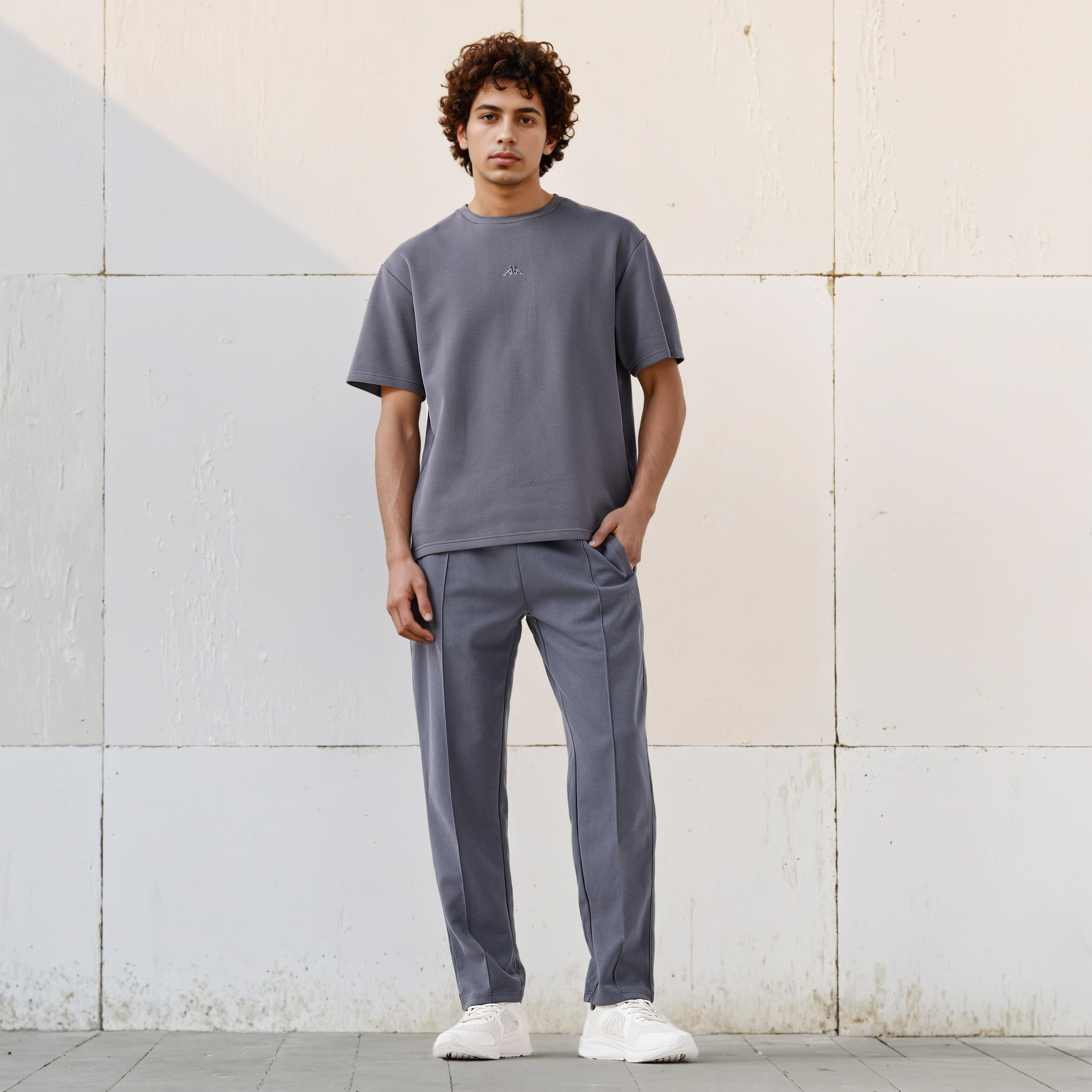Kappa Men Drawstring Closure Track Pants-men-clothing-sportswearandactivewear-bottoms-joggers-image-2