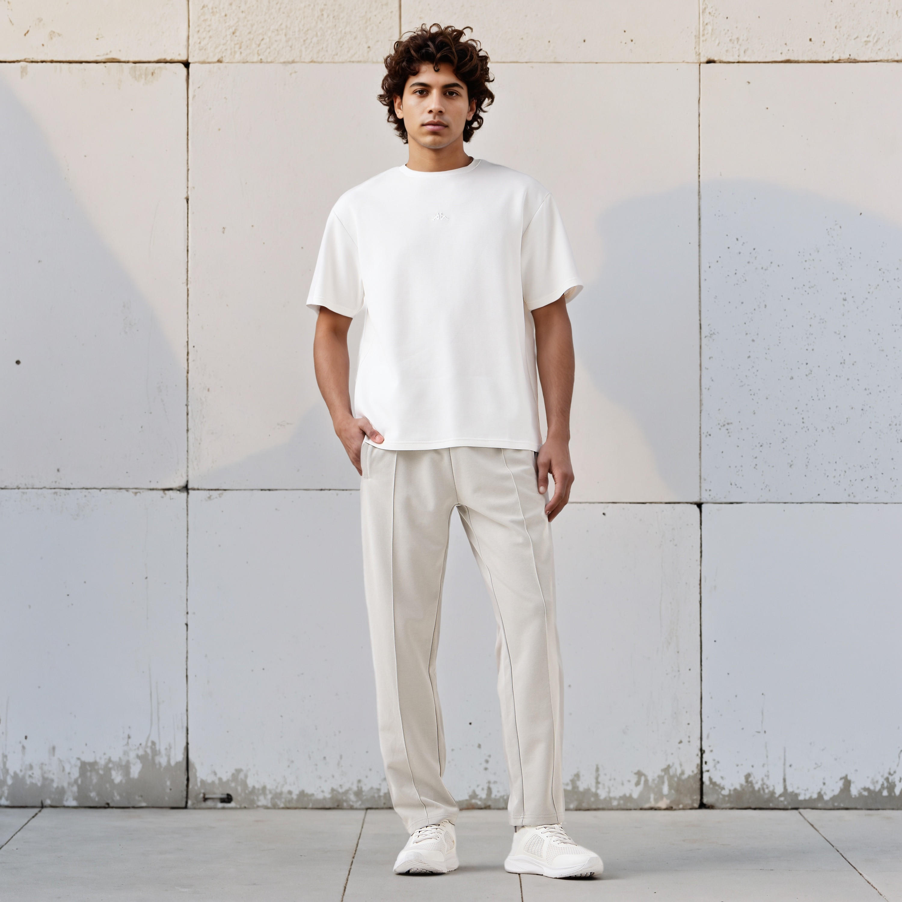 Kappa Men Drawstring Closure Track Pants-men-clothing-sportswearandactivewear-bottoms-joggers-image-2