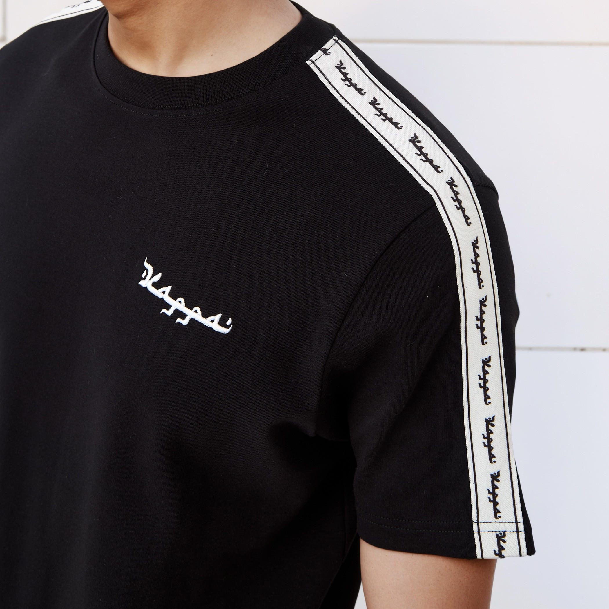 Kappa Men Logo Print T-shirt-men-clothing-sportswearandactivewear-tshirtsandpolos-image-4