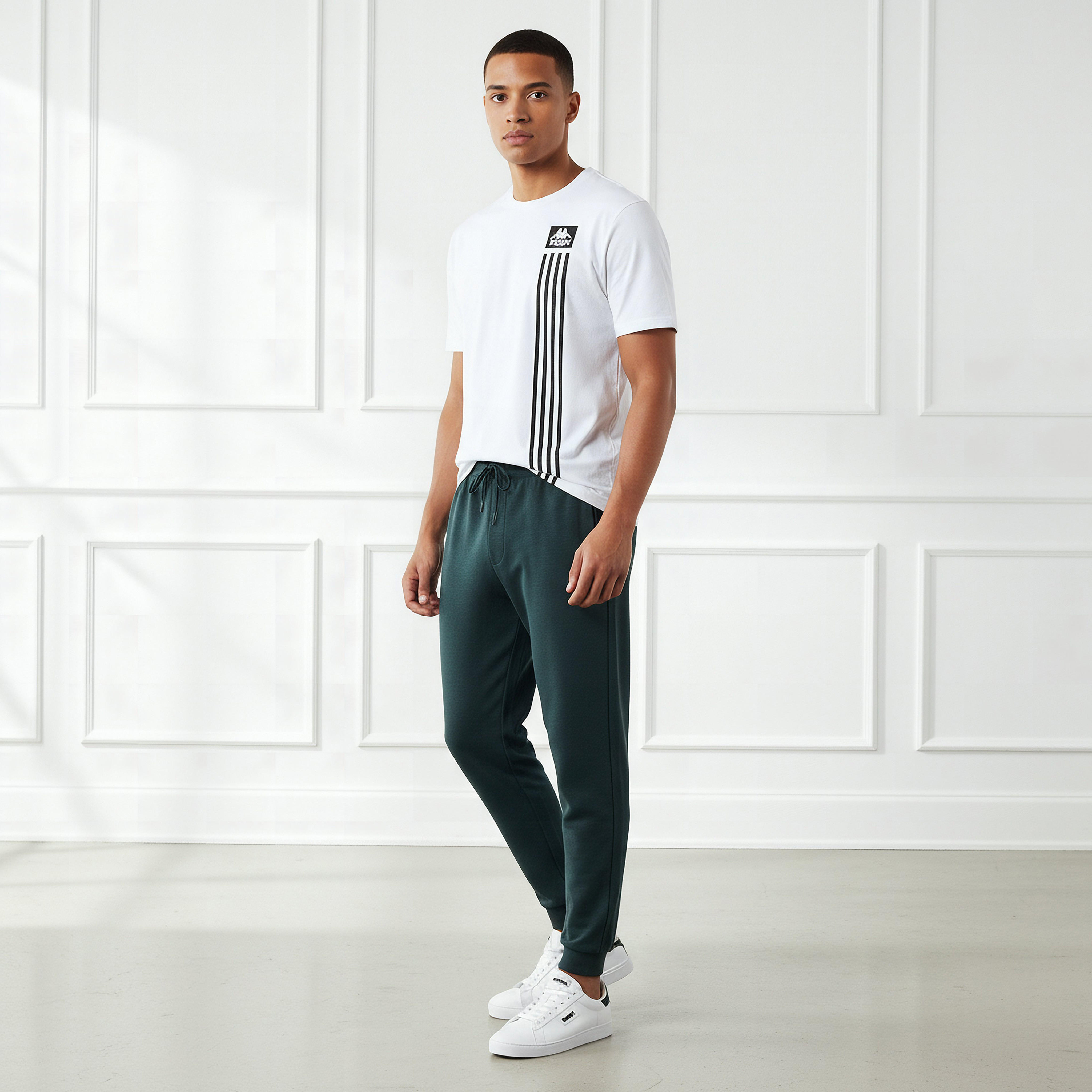 Kappa Men Essential Joggers with Drawstring Closure-men-clothing-sportswearandactivewear-bottoms-joggers-image-2