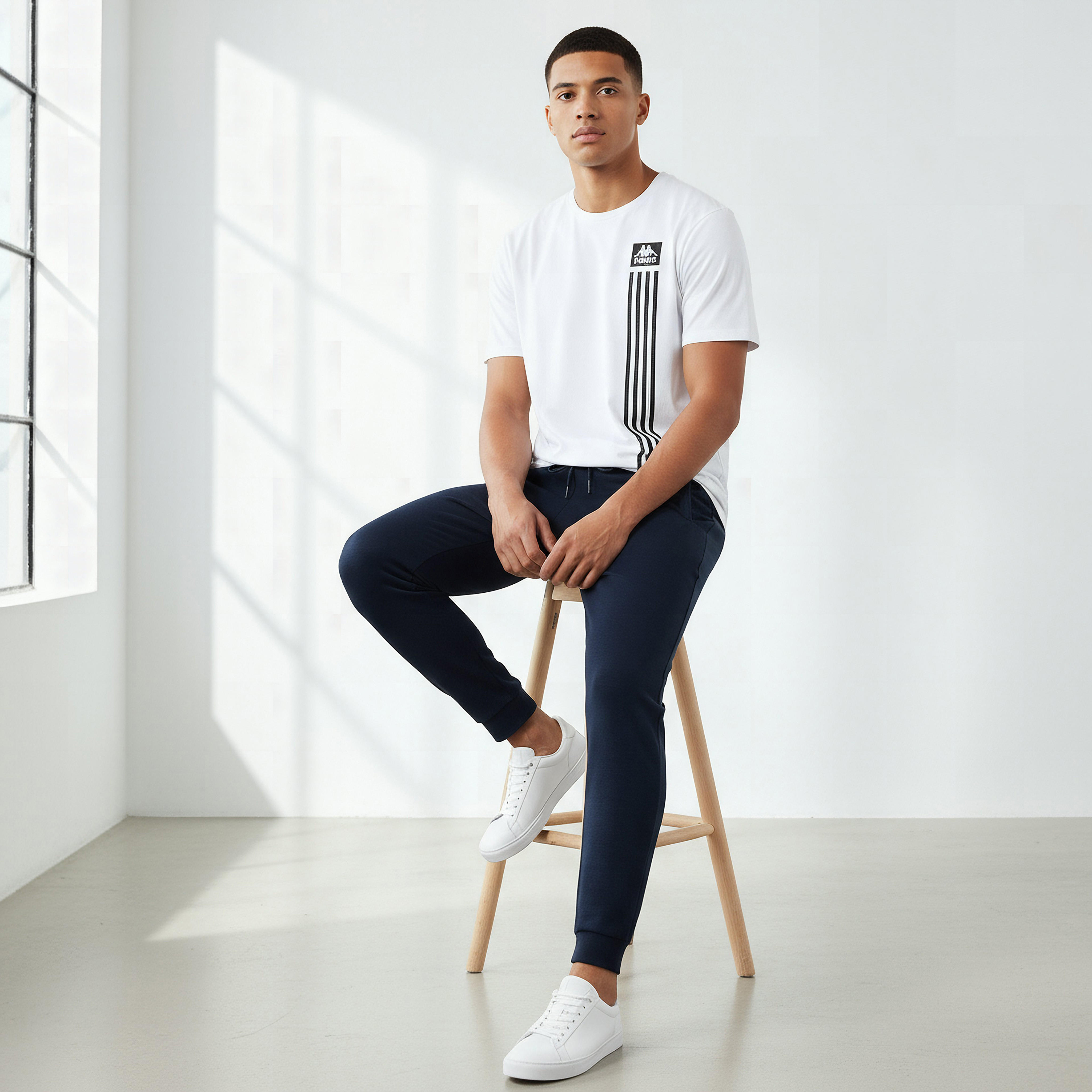 Kappa Men Essential Joggers with Drawstring Closure-men-clothing-sportswearandactivewear-bottoms-joggers-image-5