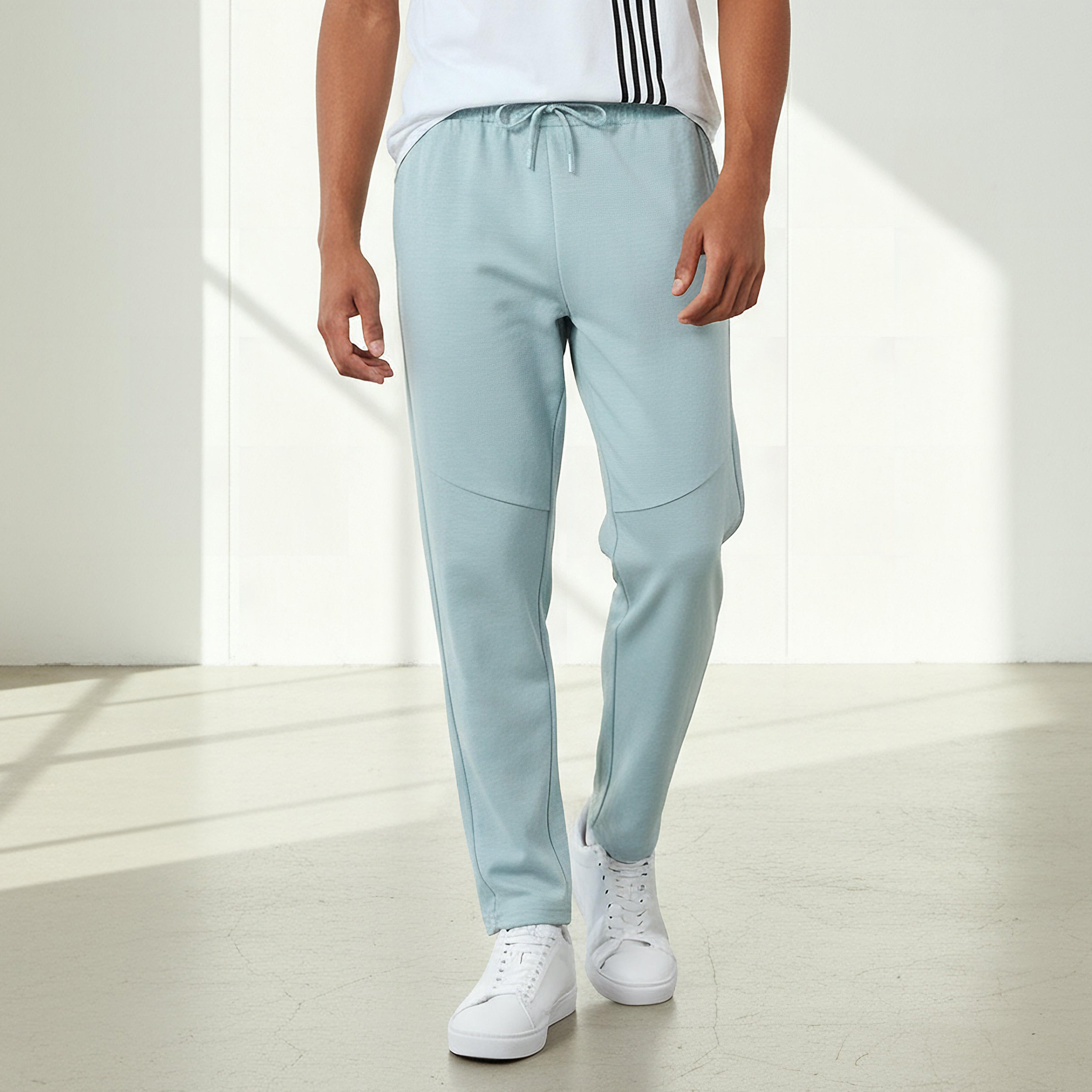 Kappa Men Regular Fit Joggers with Drawstring Waist-men-clothing-sportswearandactivewear-bottoms-joggers-image-1