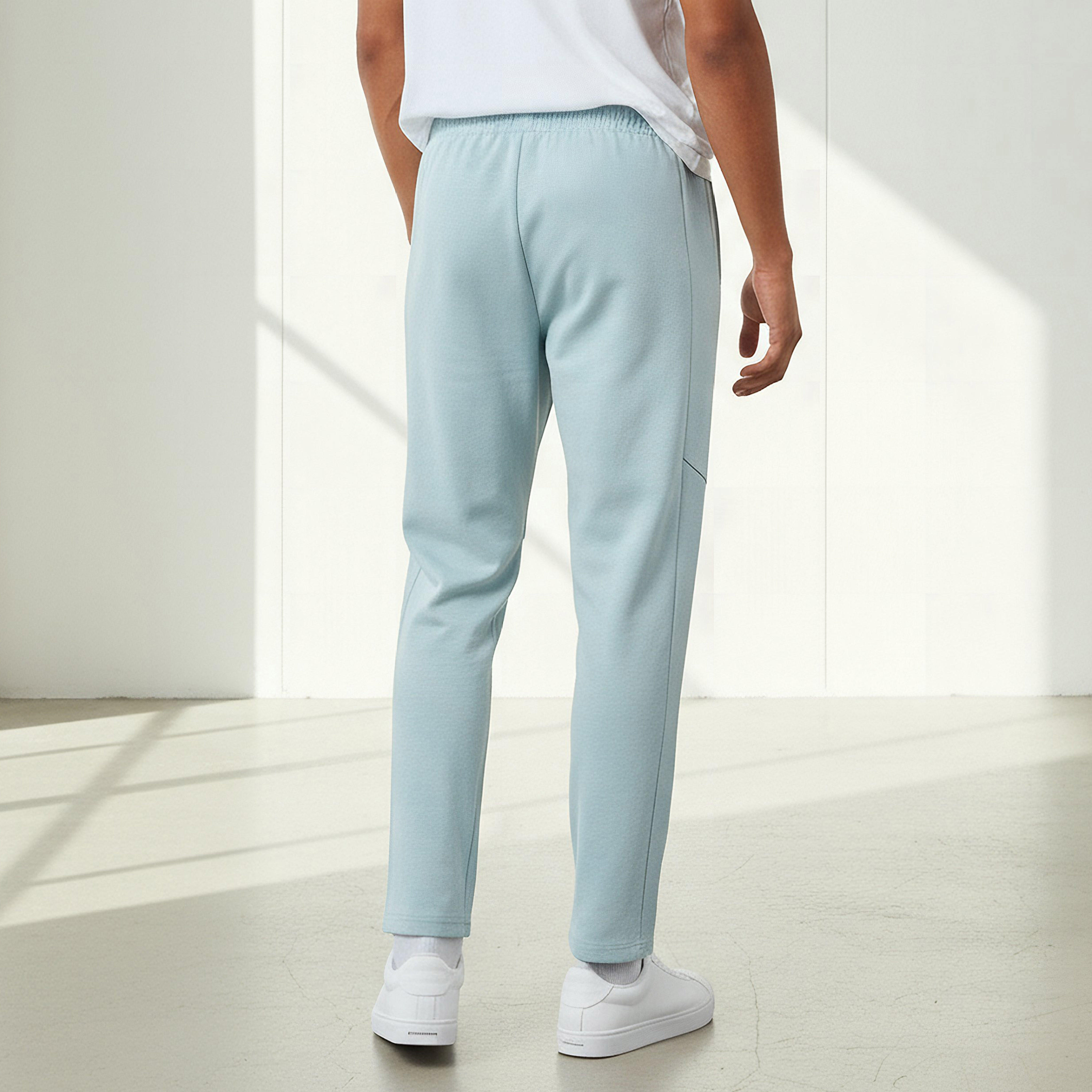 Kappa Men Regular Fit Joggers with Drawstring Waist-men-clothing-sportswearandactivewear-bottoms-joggers-image-3