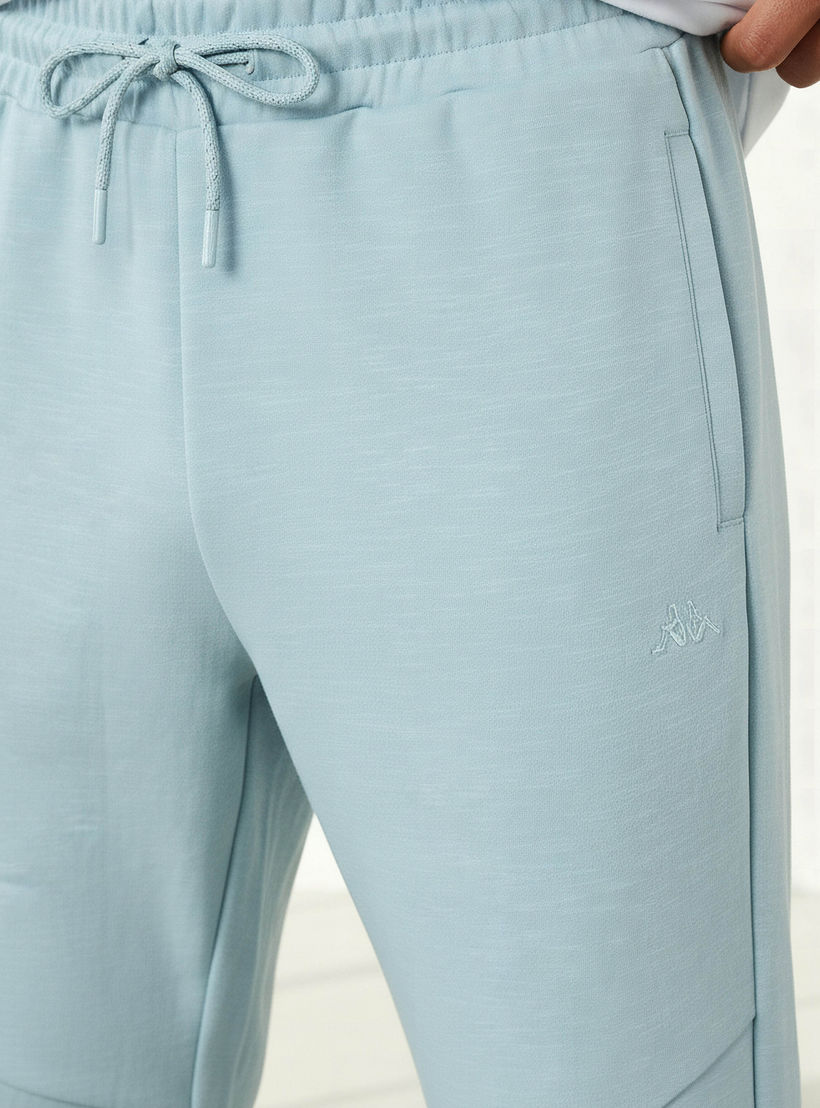Kappa Men Regular Fit Joggers with Drawstring Waist-men-clothing-sportswearandactivewear-bottoms-joggers-image-4