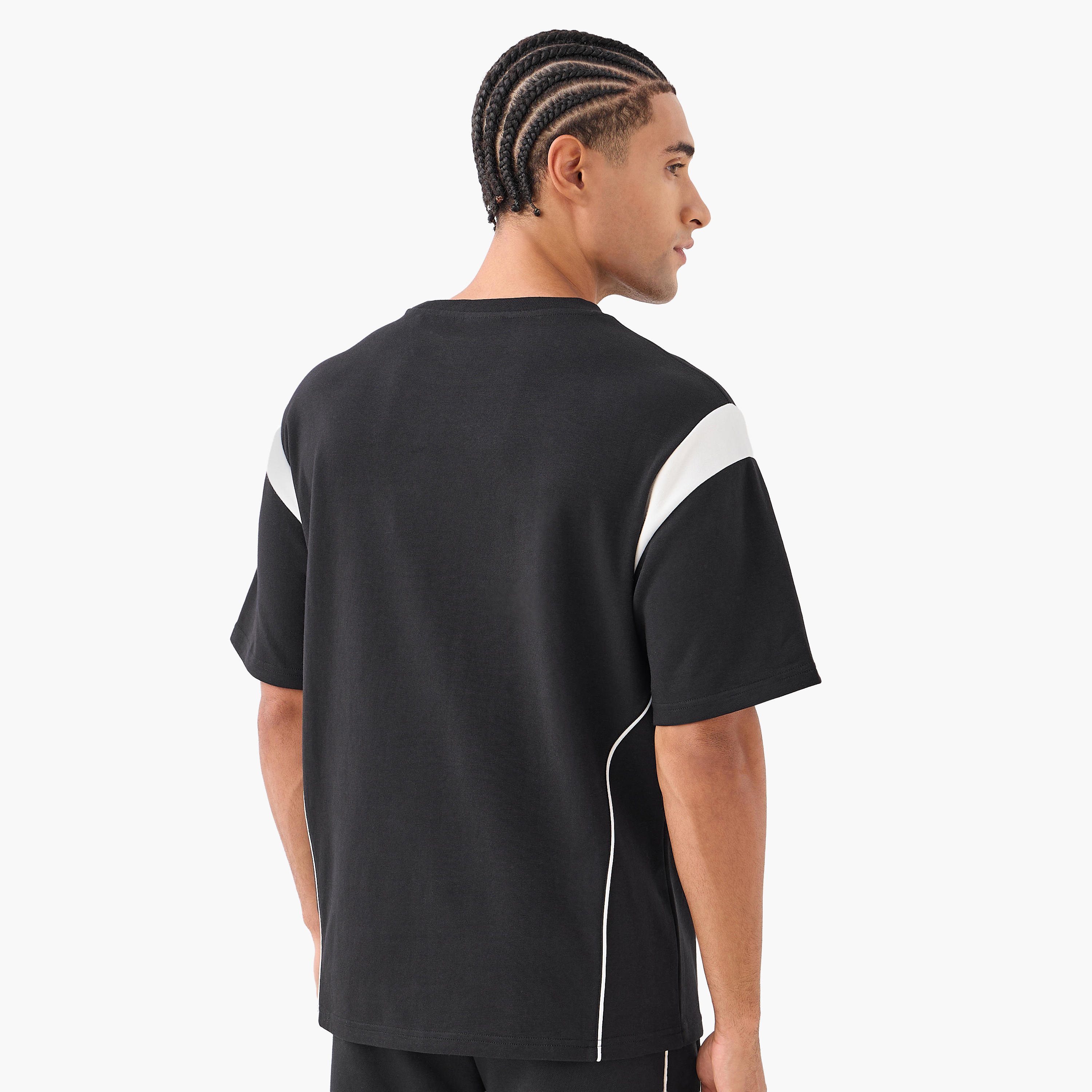 Kappa Men Colourblock T-shirt-men-clothing-sportswearandactivewear-tshirtsandpolos-image-3