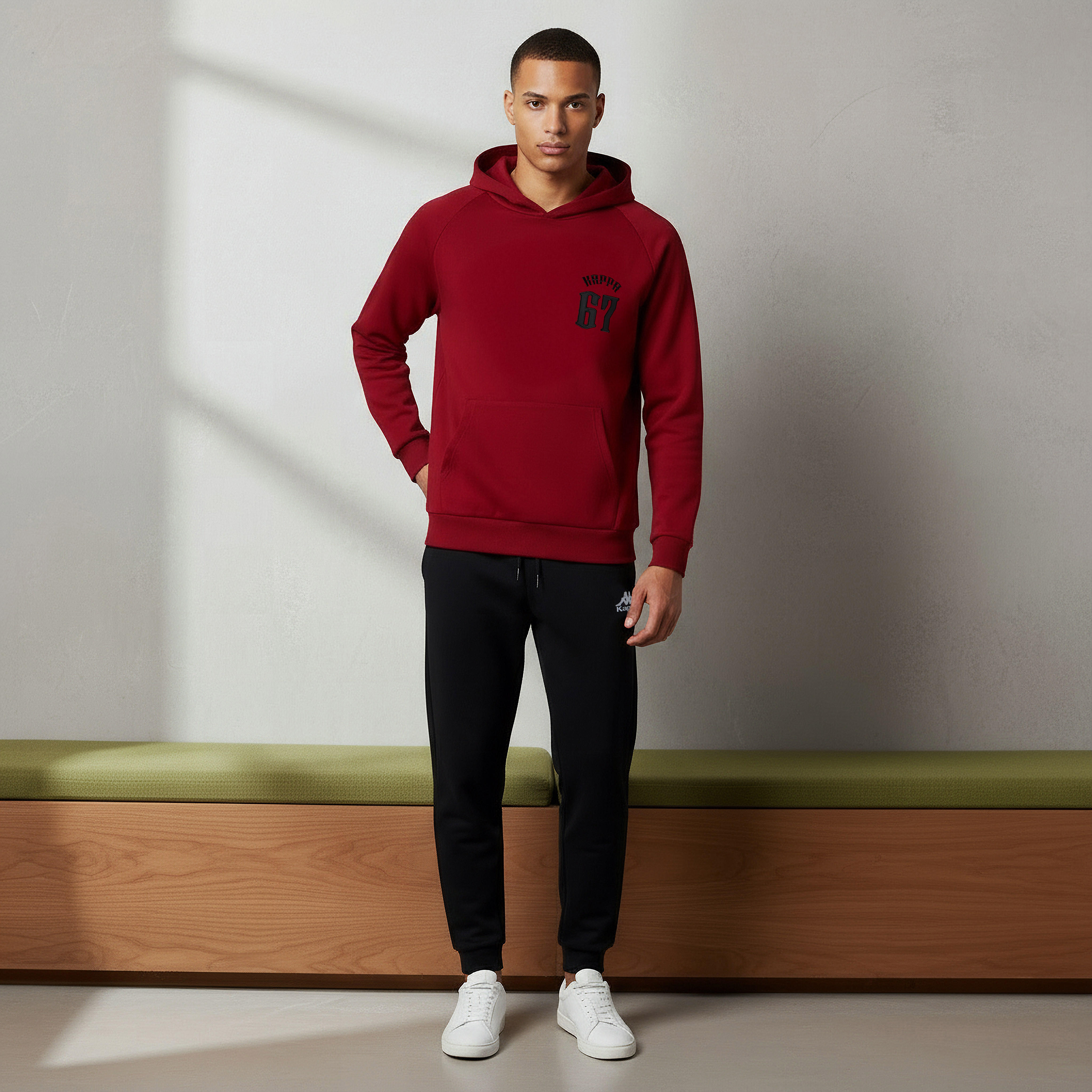 Kappa Men Hooded Sweatshirt-men-winterwear-hoodiesandsweatshirts-image-12