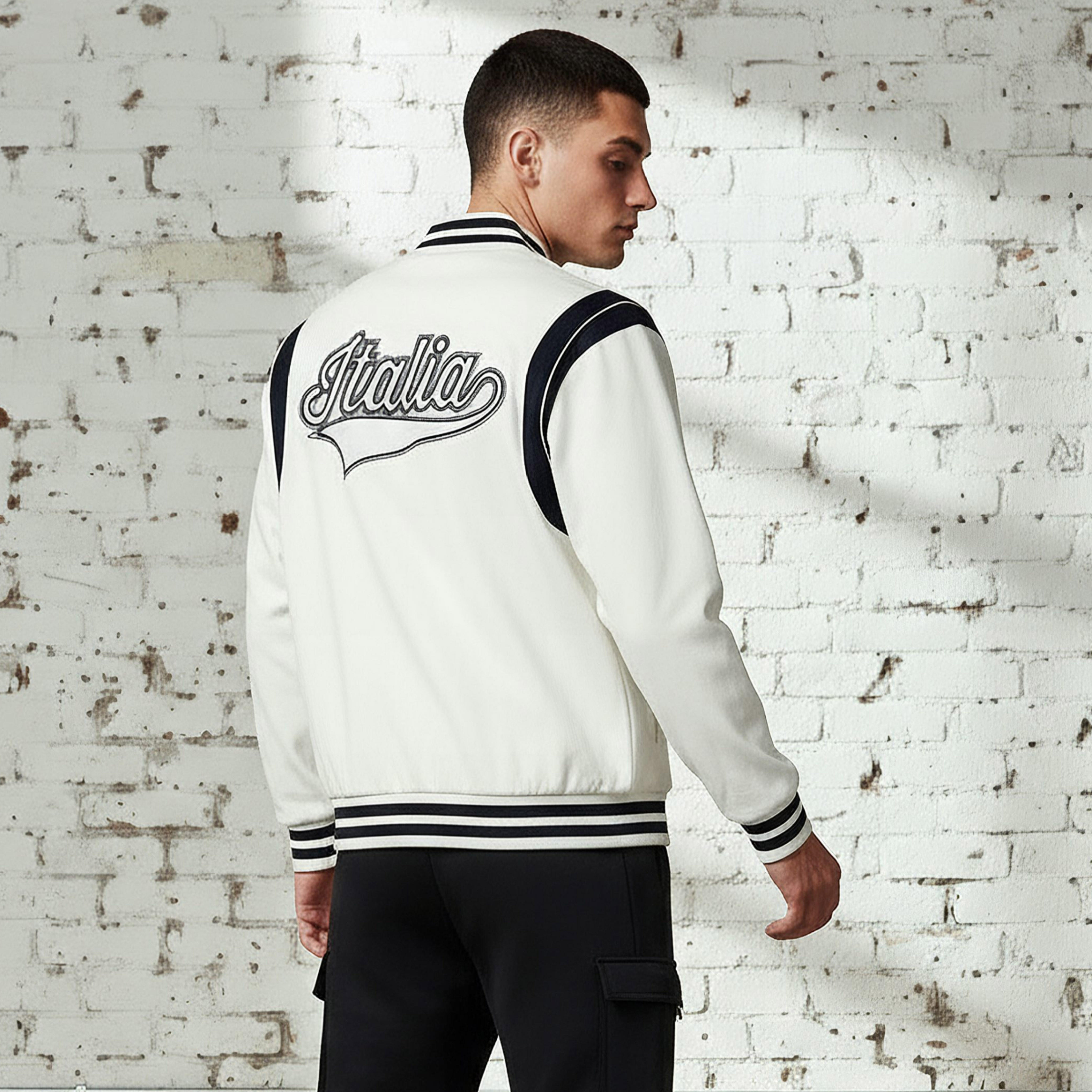Kappa Men Logo Embroidered Varsity Jacket-men-clothing-jacketsandblazers-jackets-image-3