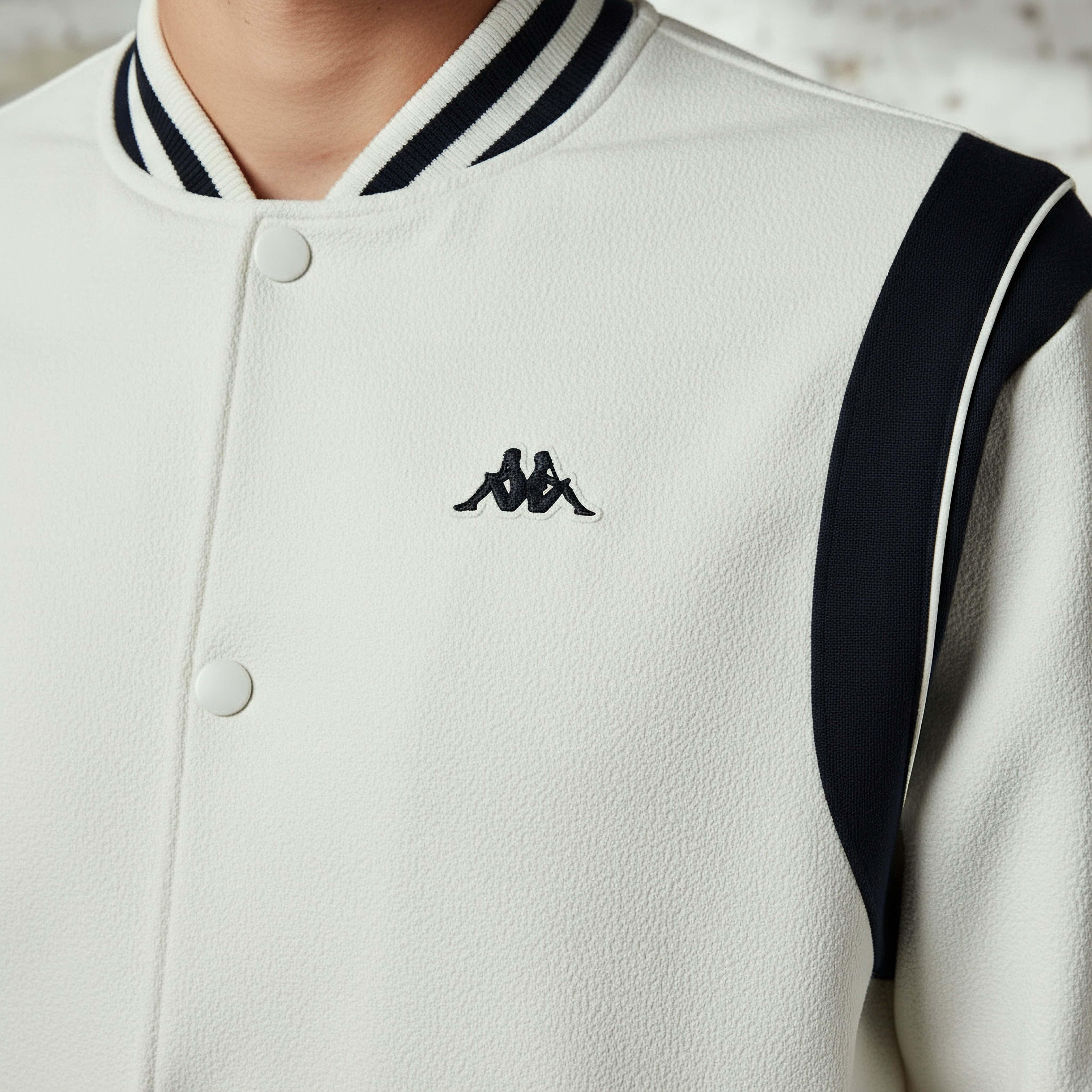 Kappa Men Logo Embroidered Varsity Jacket-men-clothing-jacketsandblazers-jackets-image-4