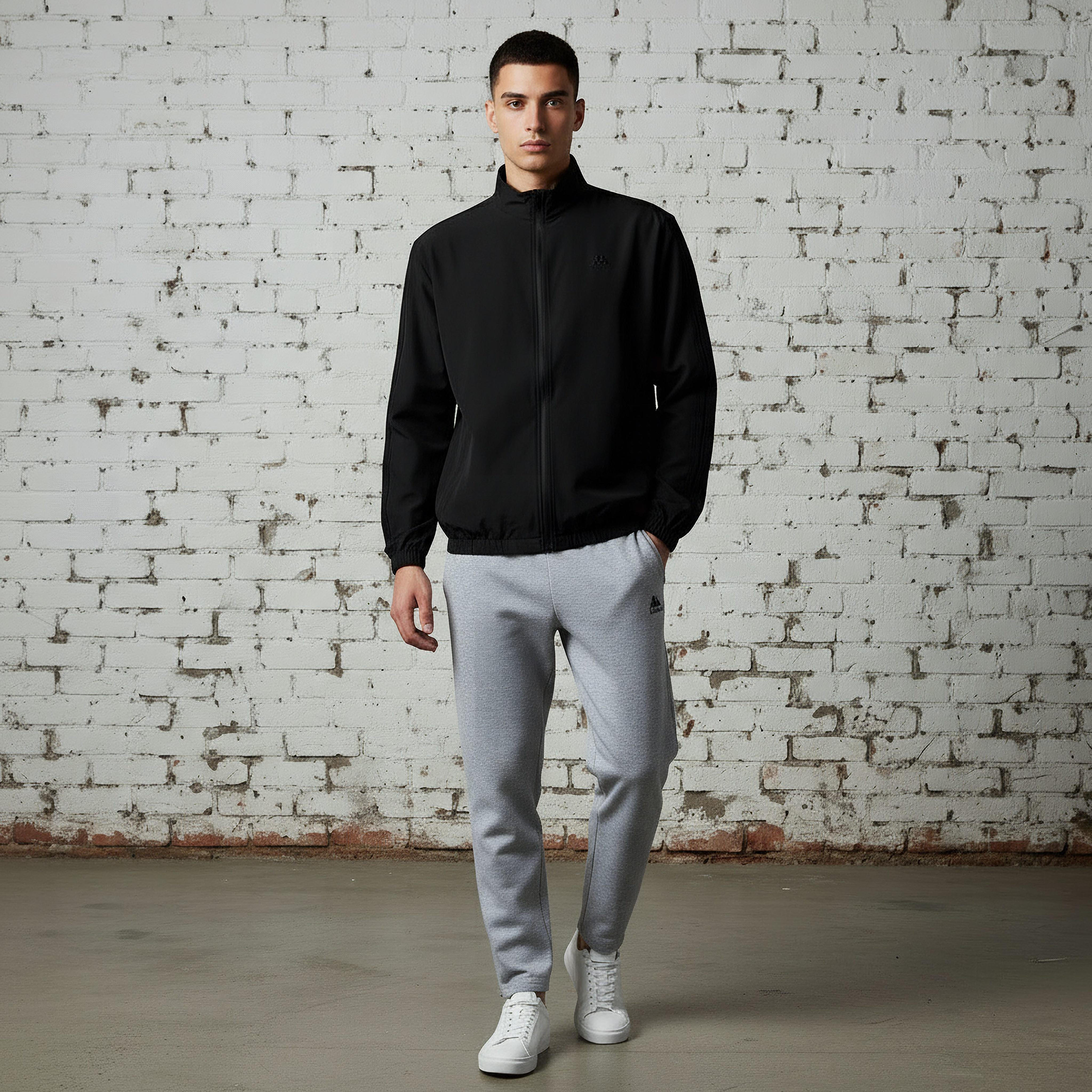 Kappa Men Tape Detail Zip-Through Jacket-men-clothing-jacketsandblazers-jackets-image-2