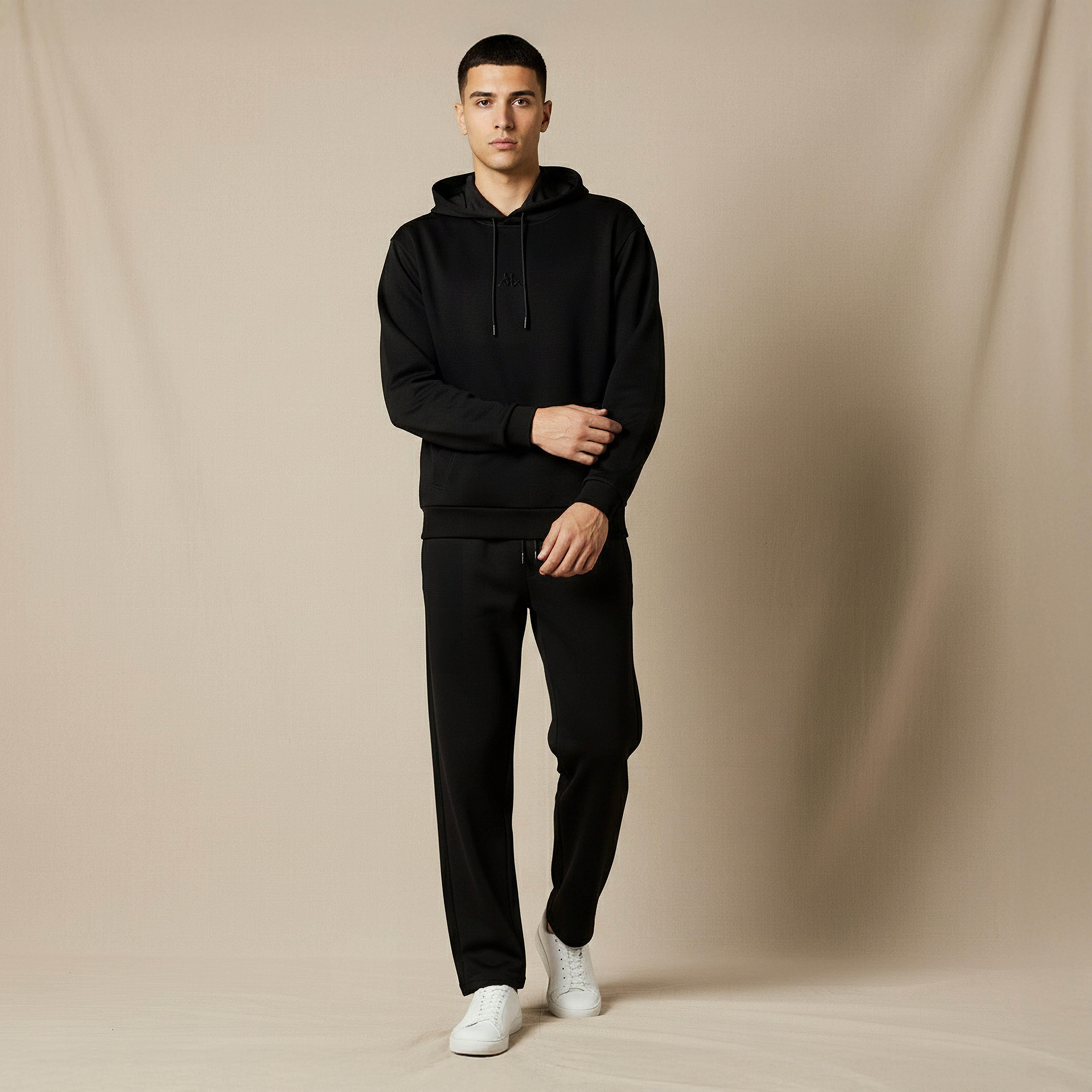 Kappa Men Soft Touch Hooded Sweatshirt-men-winterwear-hoodiesandsweatshirts-image-2