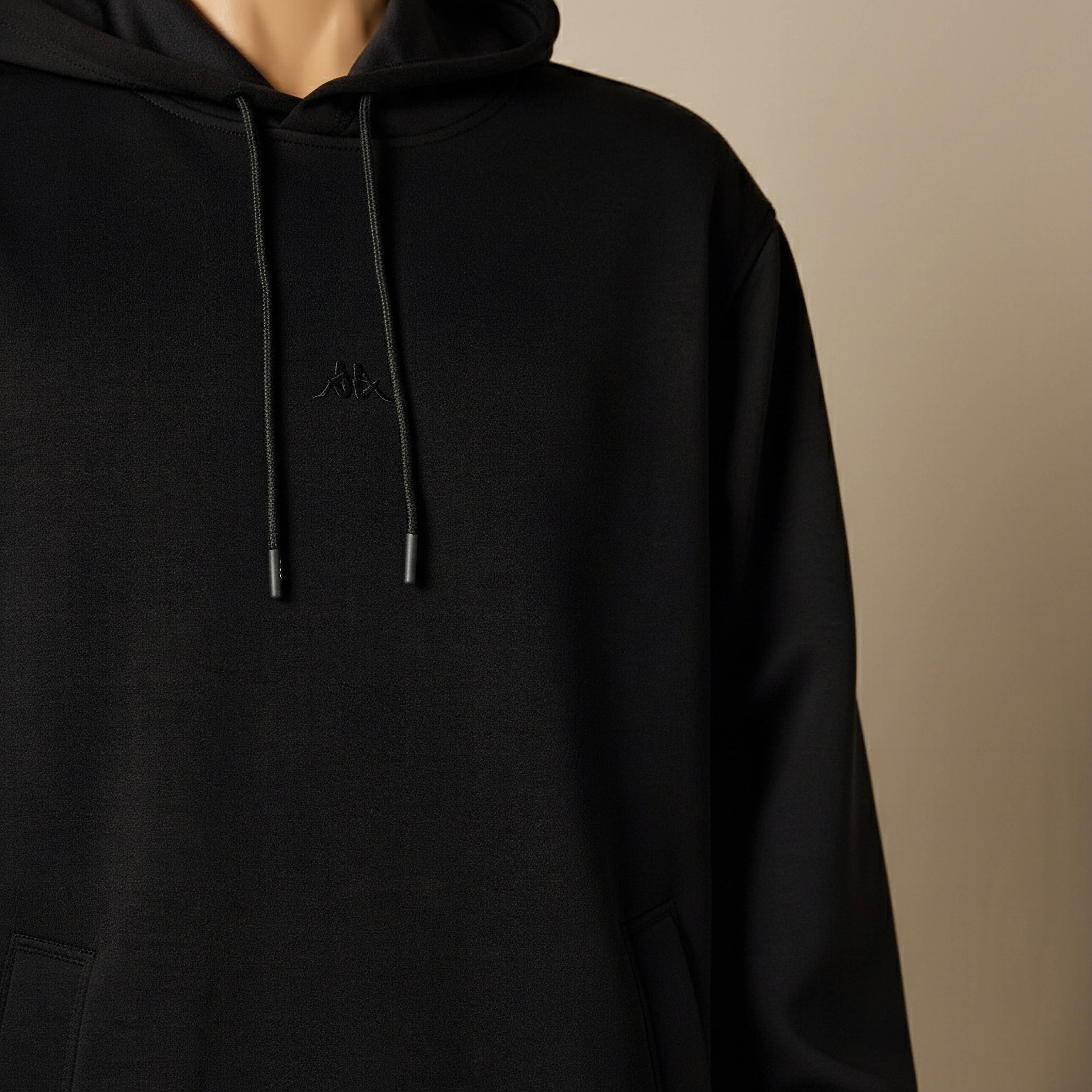 Kappa Men Soft Touch Hooded Sweatshirt-men-winterwear-hoodiesandsweatshirts-image-4