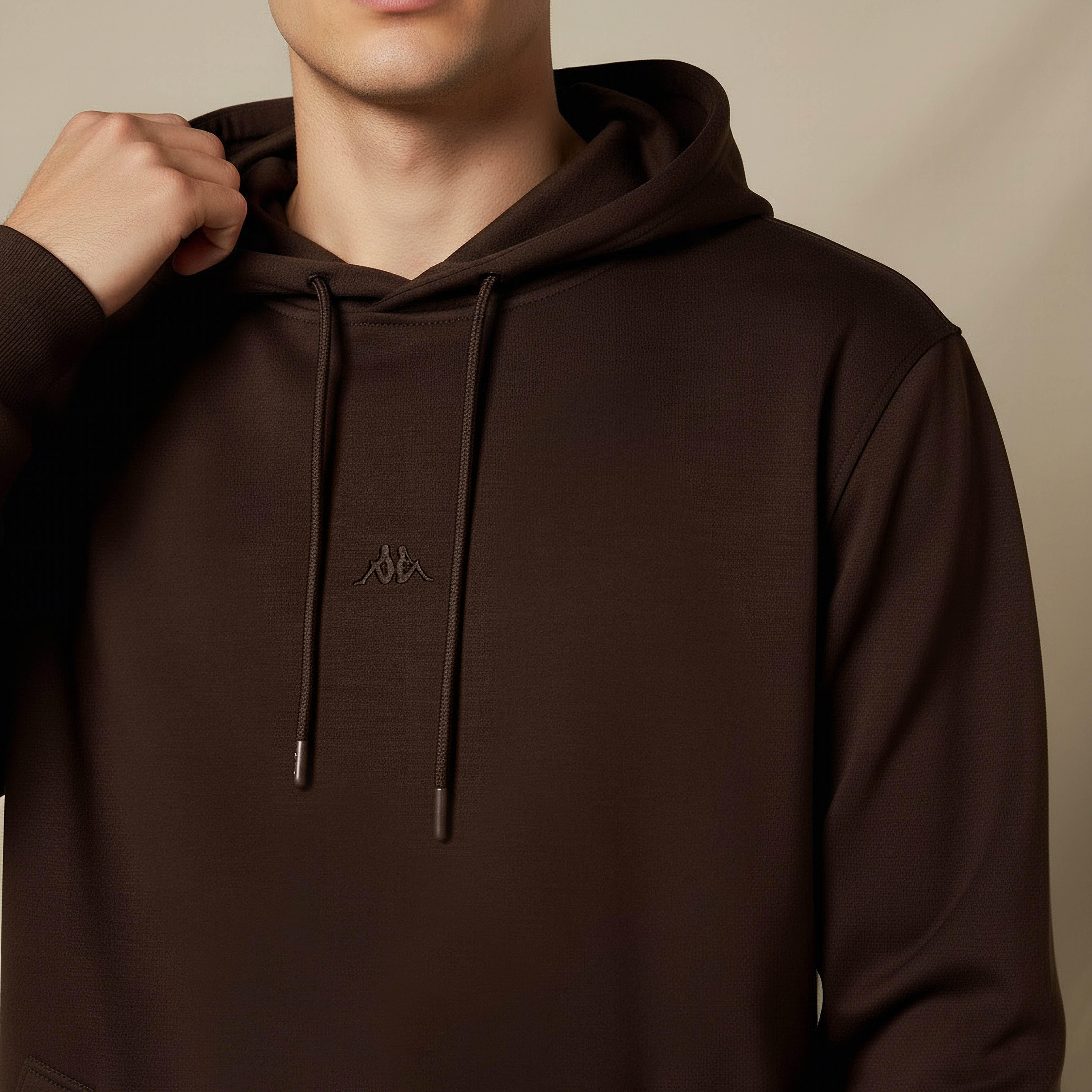 Kappa Men Soft Touch Hooded Sweatshirt-men-winterwear-hoodiesandsweatshirts-image-4