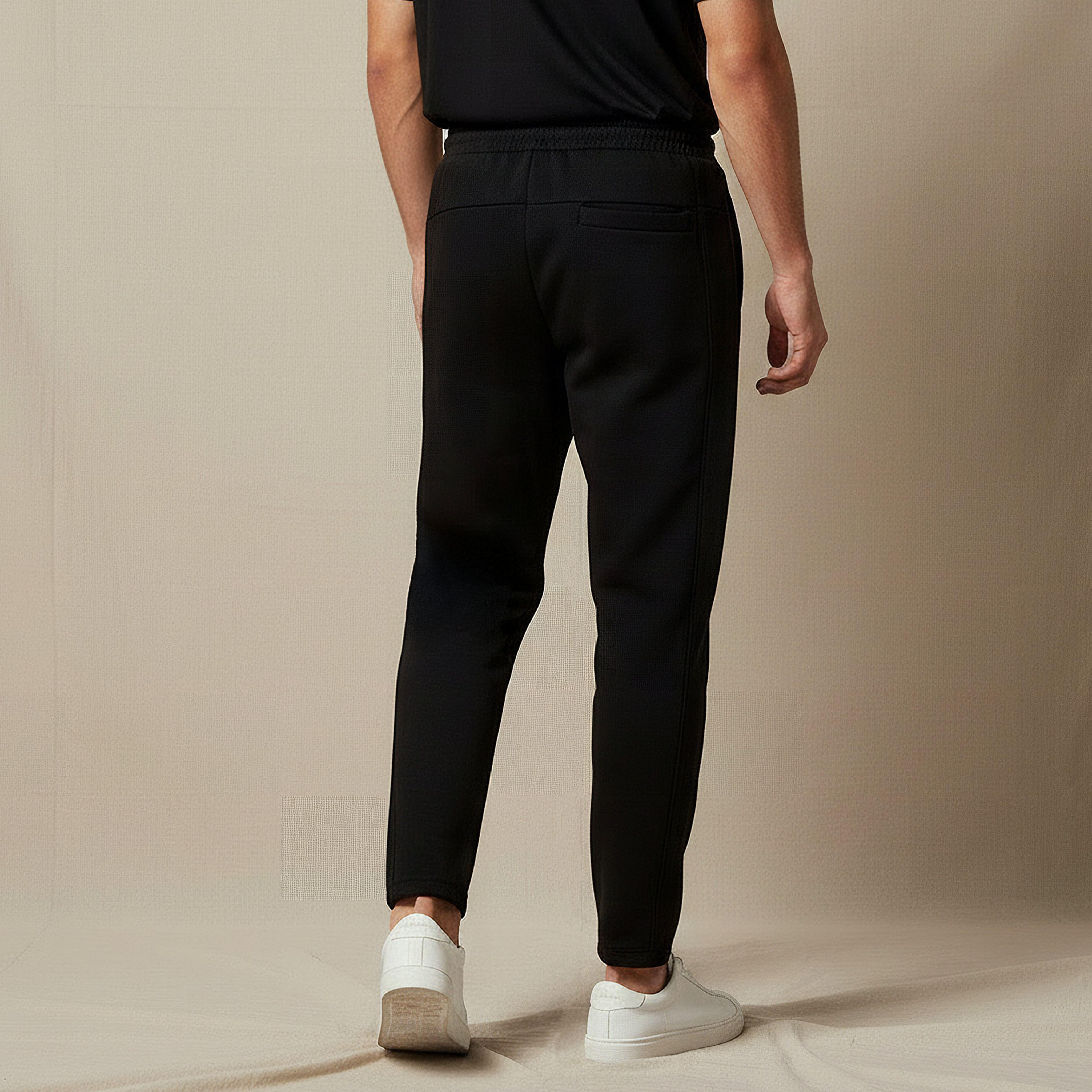 Kappa Men Regular Fit Joggers with Pockets-men-clothing-sportswearandactivewear-bottoms-joggers-image-3