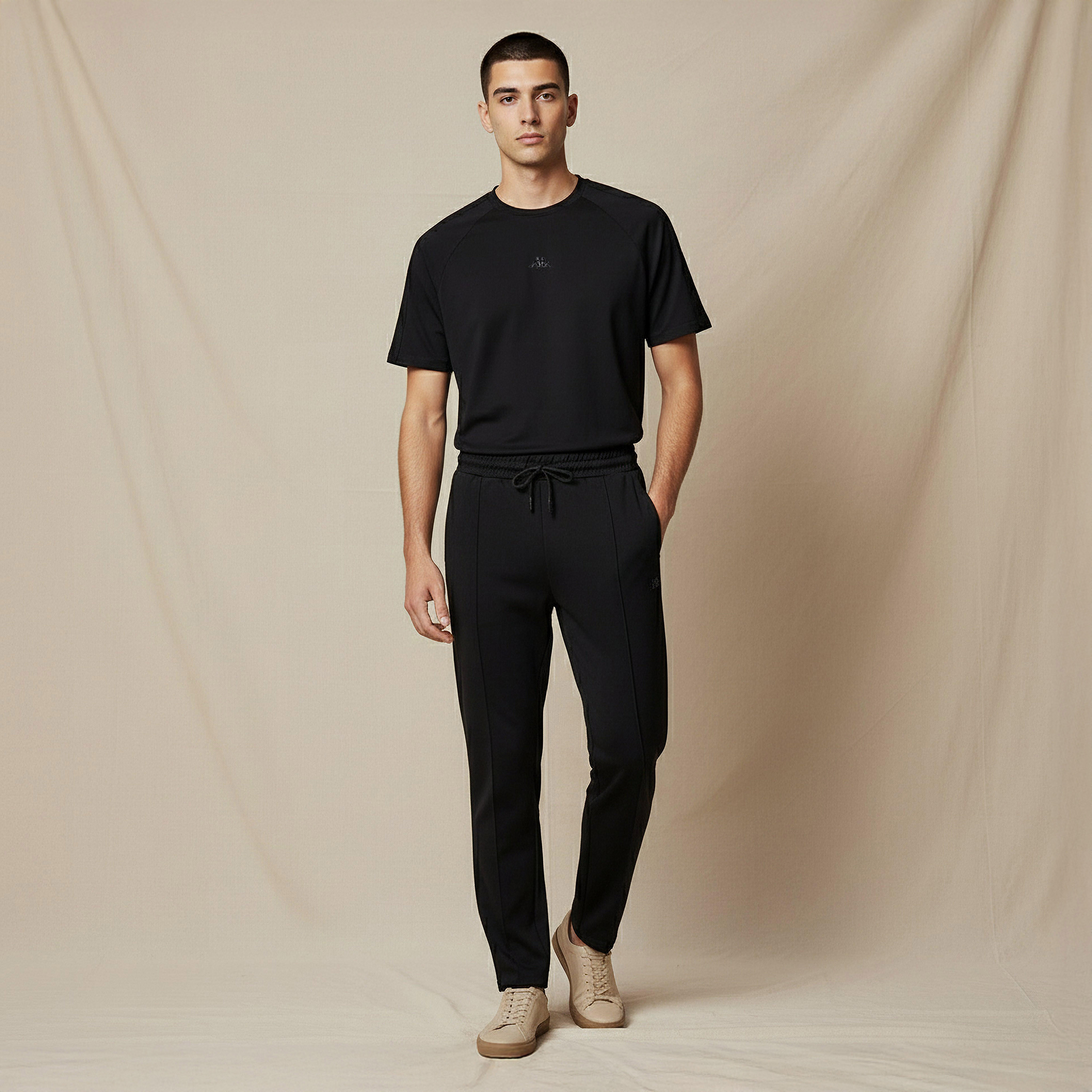 Kappa Men Drawstring Waist Track Pants-men-clothing-sportswearandactivewear-tracksuits-image-2