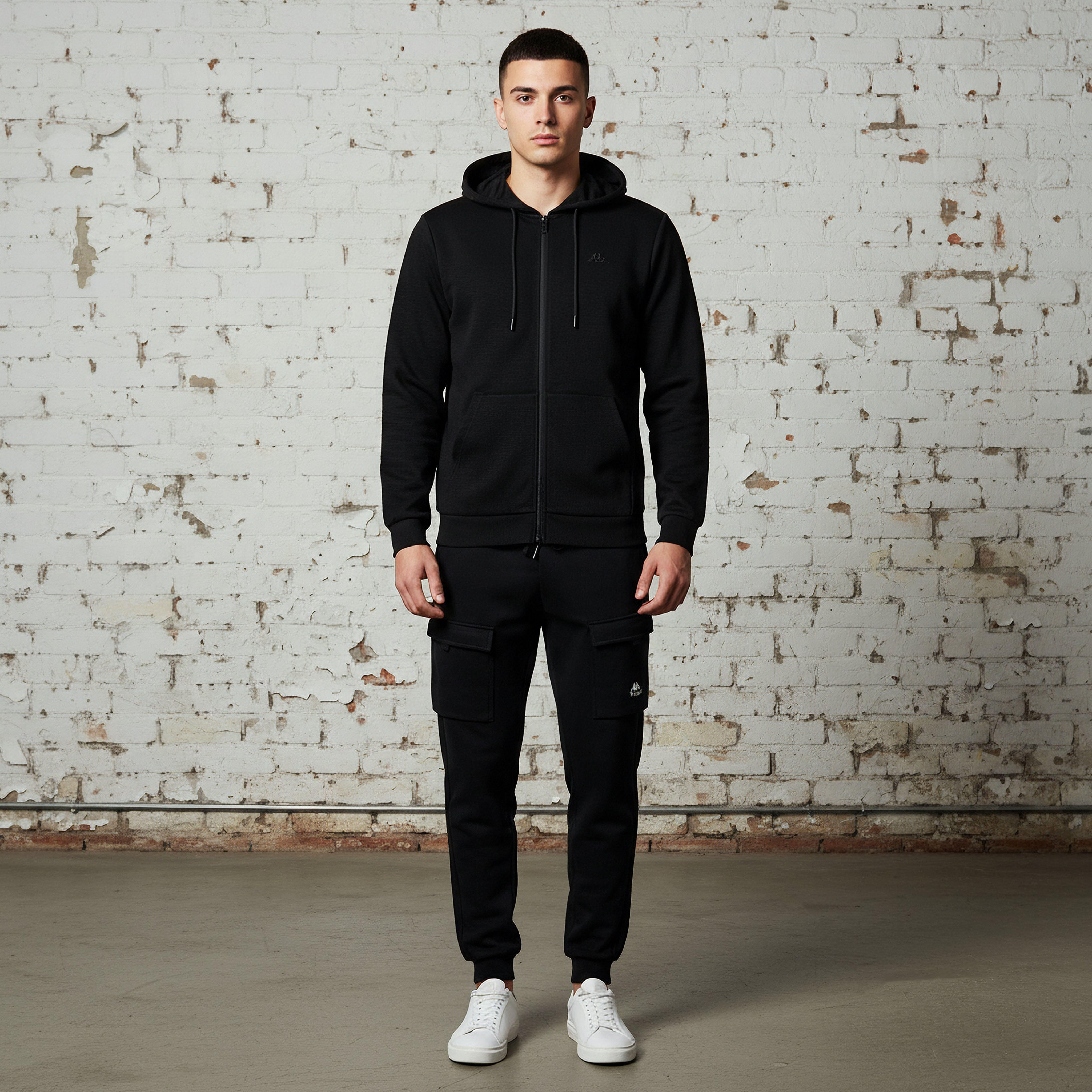 Kappa Men Zip Through Hoodie-men-winterwear-hoodiesandsweatshirts-image-2