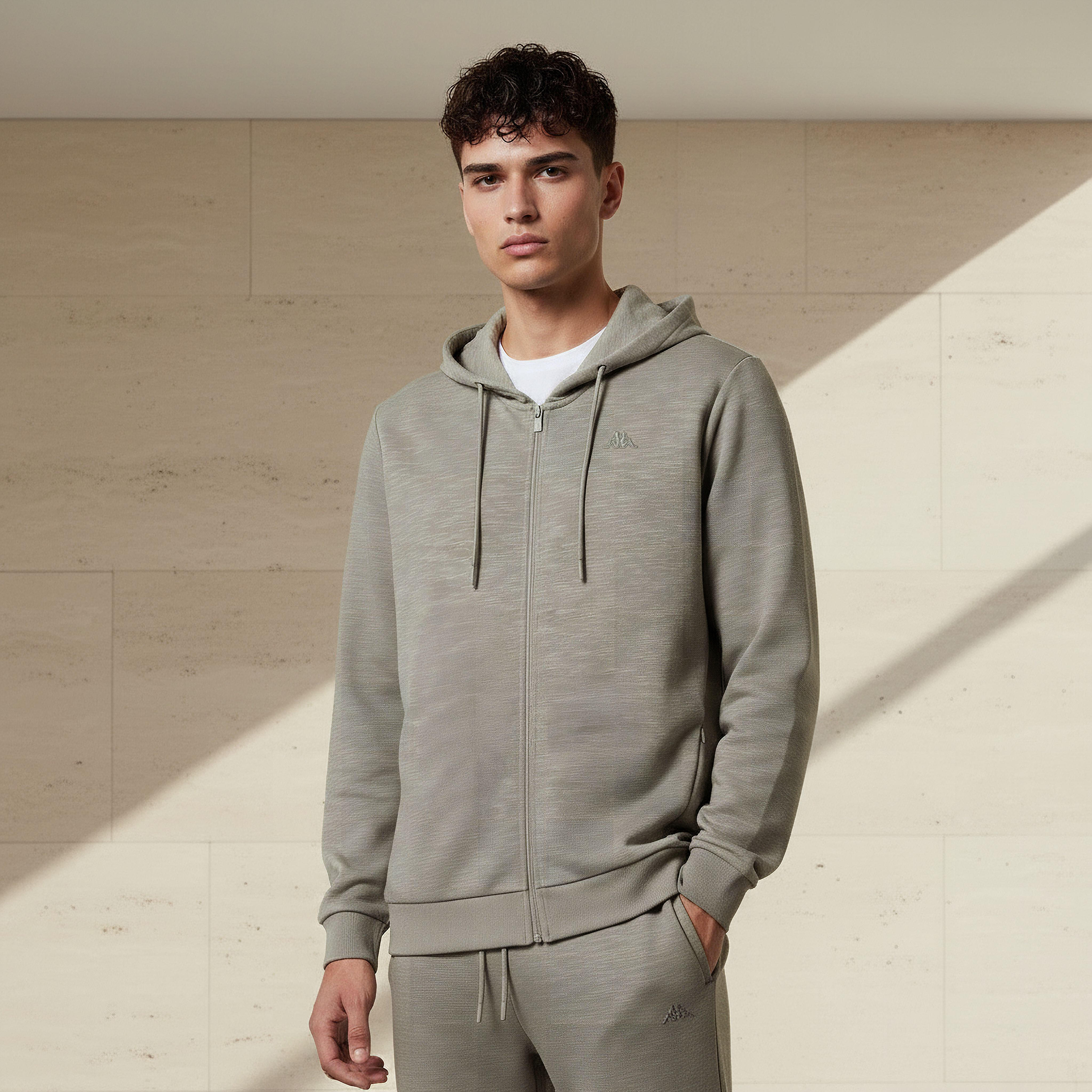 هودي رجالي بسحاب من كابا-men-winterwear-hoodiesandsweatshirts-image-1