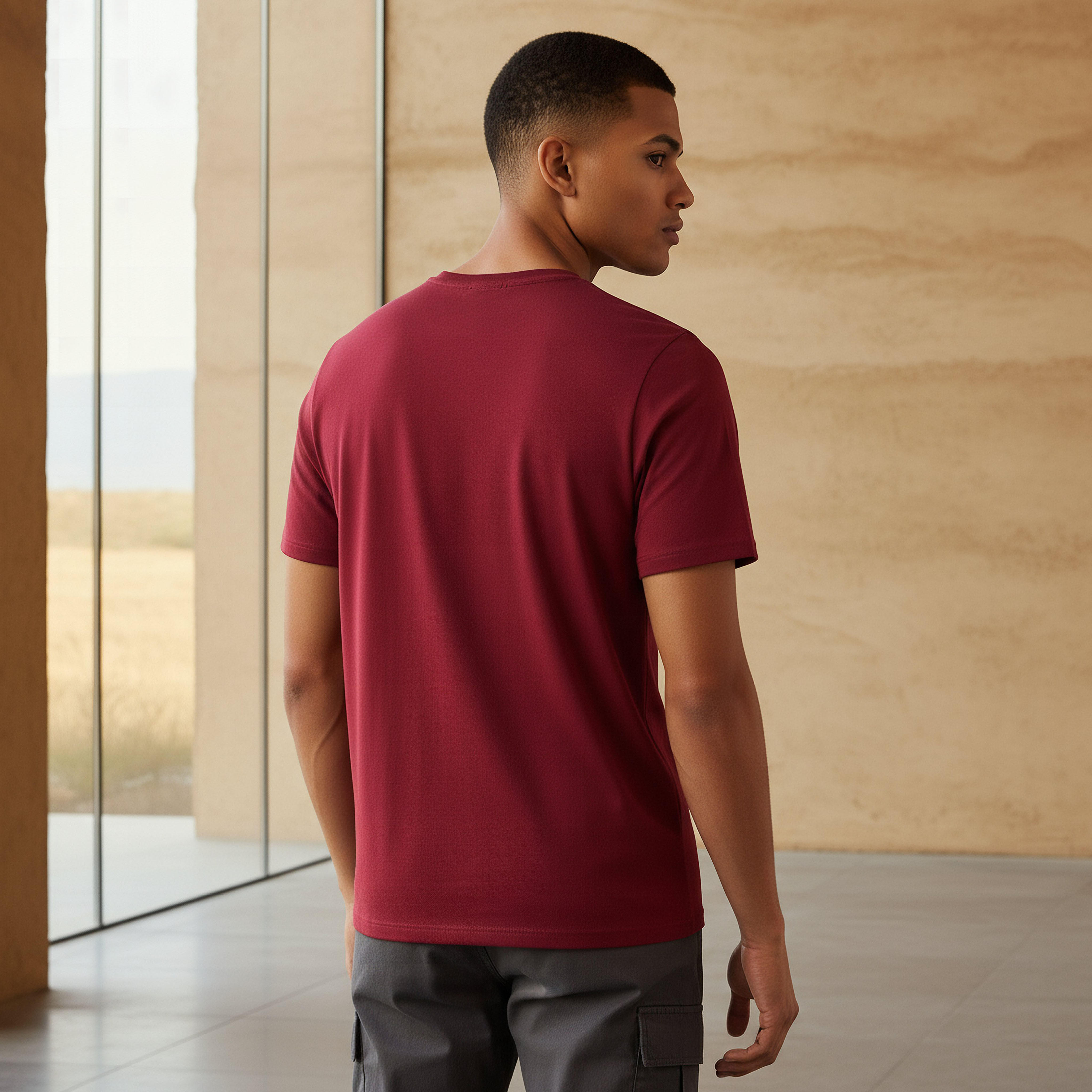 Kappa Men Logo Print T-shirt-men-clothing-sportswearandactivewear-tshirtsandpolos-image-3
