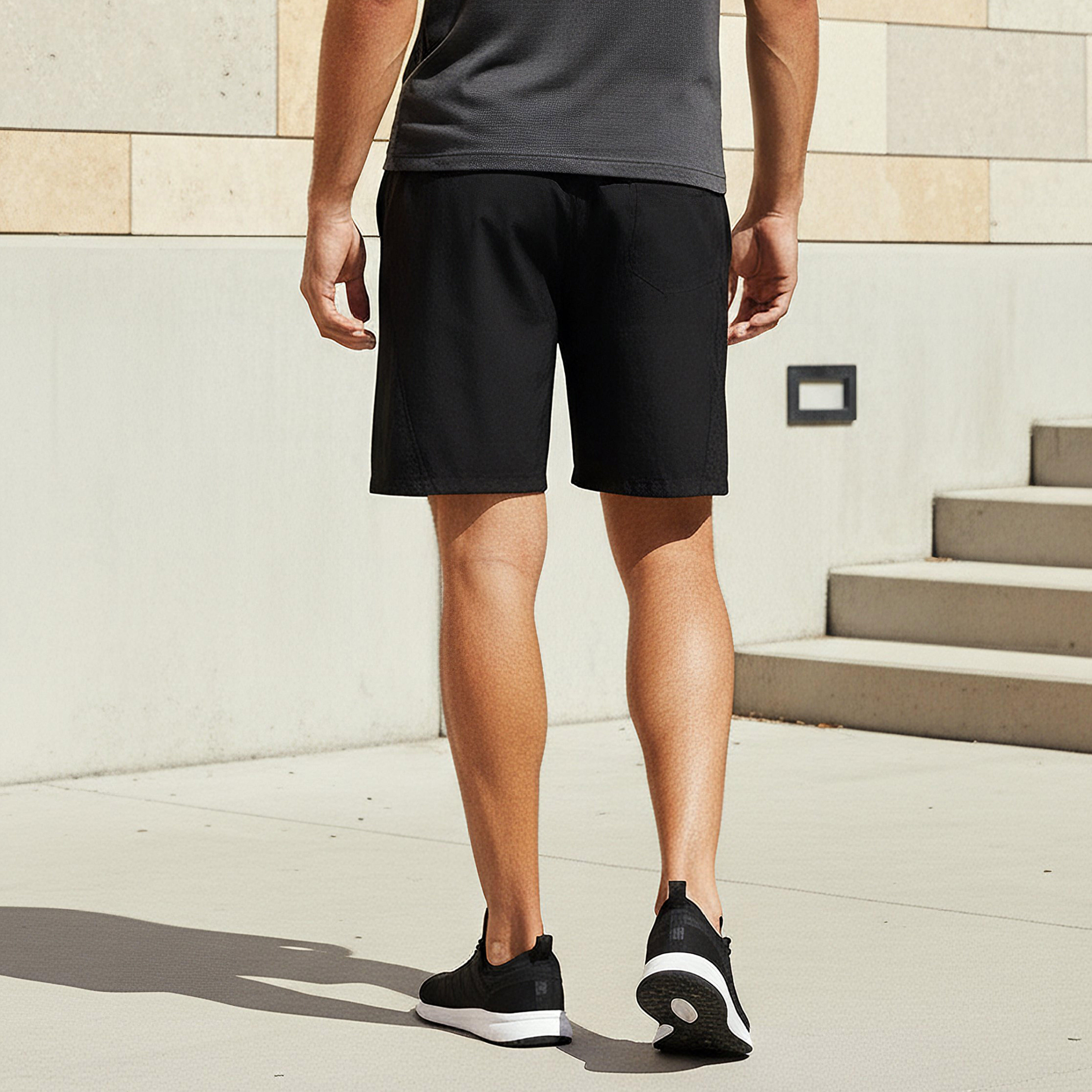 Kappa Regular Fit Shorts with Mesh Panel-men-clothing-bottoms-shorts-image-3
