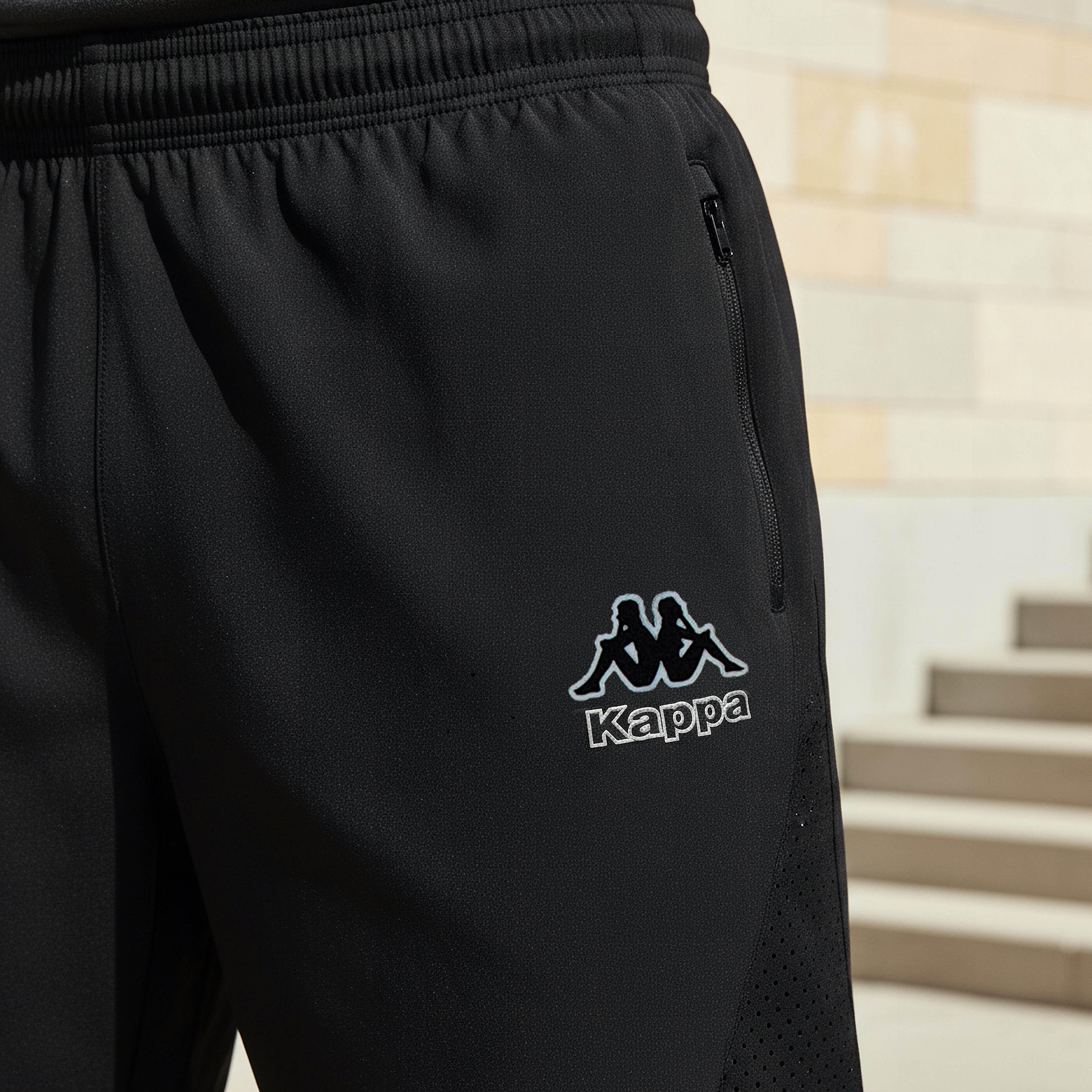 Kappa Regular Fit Shorts with Mesh Panel-men-clothing-bottoms-shorts-image-4