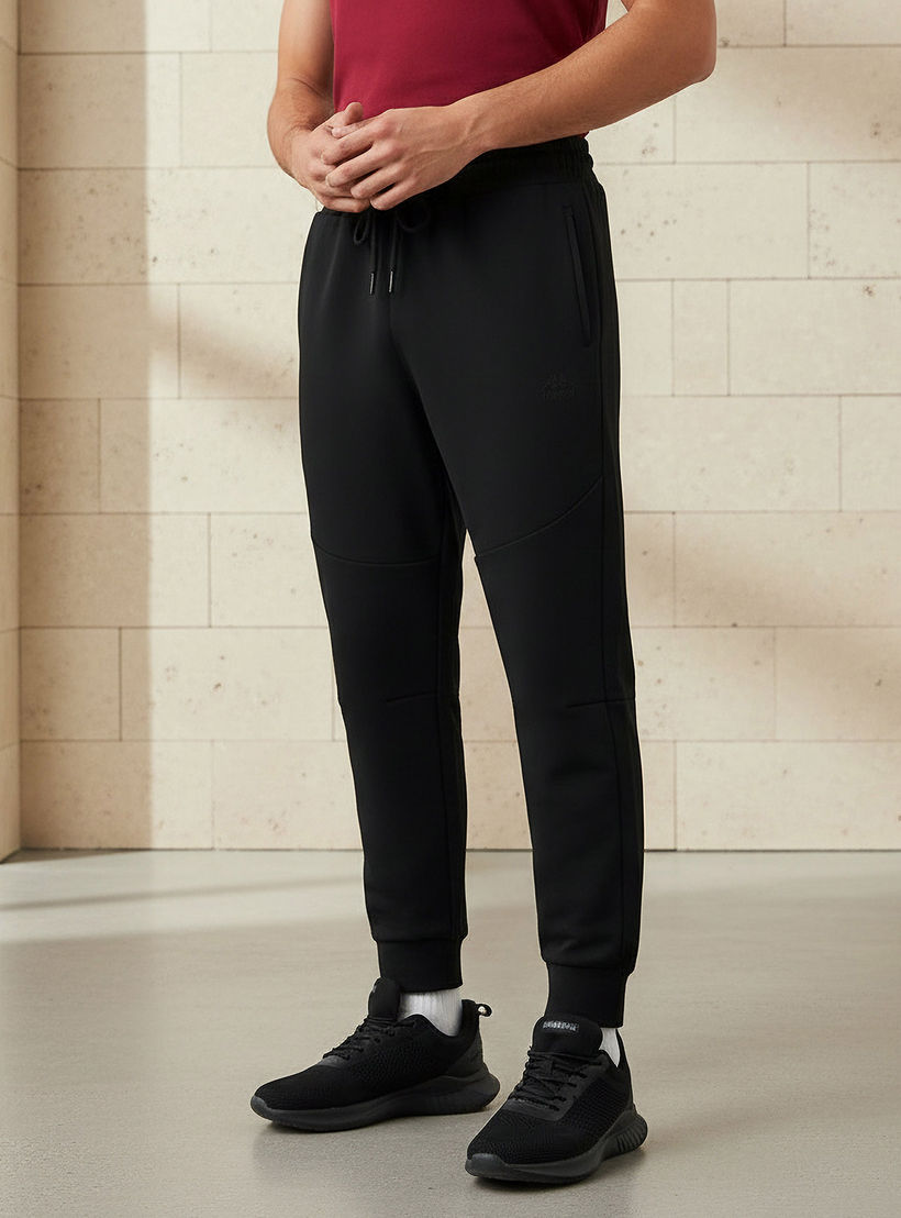 Kappa Men Heat Sealed Zipper Joggers-men-clothing-sportswearandactivewear-bottoms-joggers-image-1