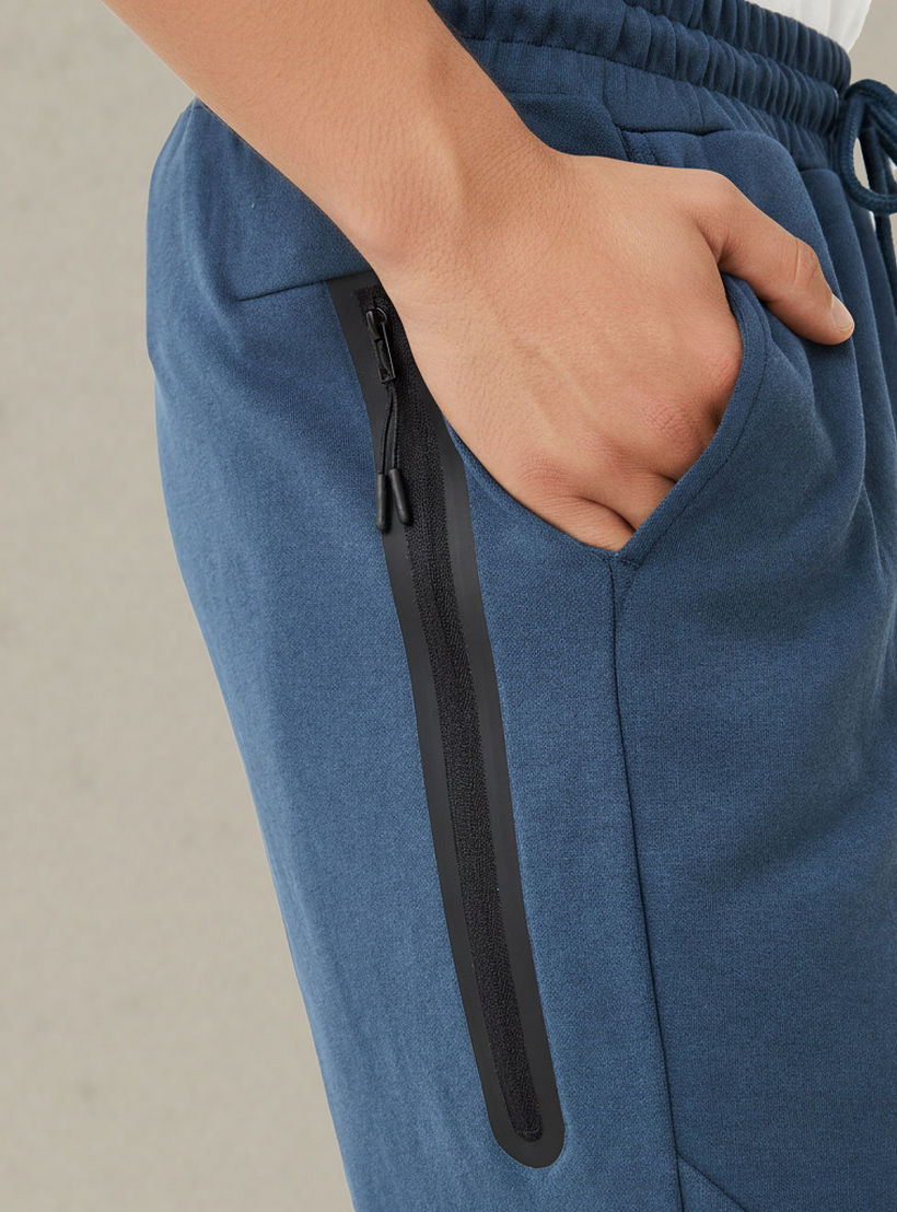 Kappa Men Heat Sealed Zipper Joggers-men-clothing-sportswearandactivewear-bottoms-joggers-image-4