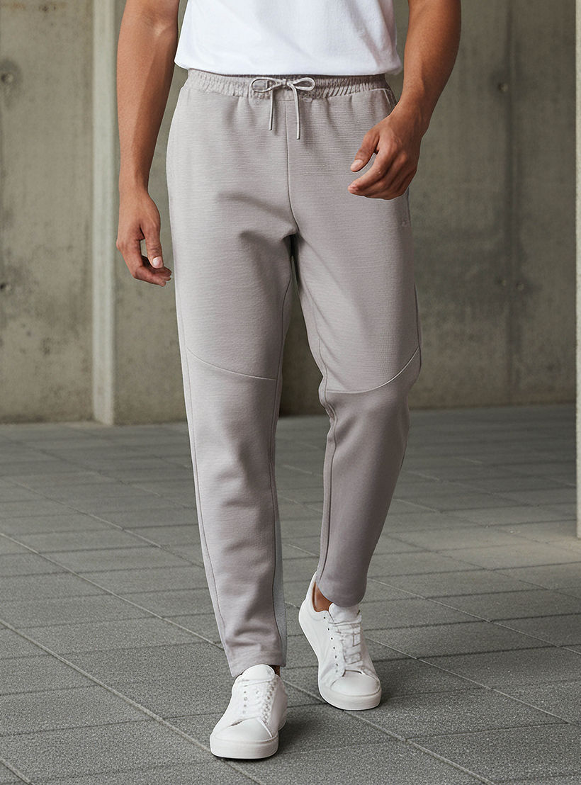 بنطلون رياضي بألواح للرجال من كابا-men-clothing-sportswearandactivewear-tracksuits-image-1