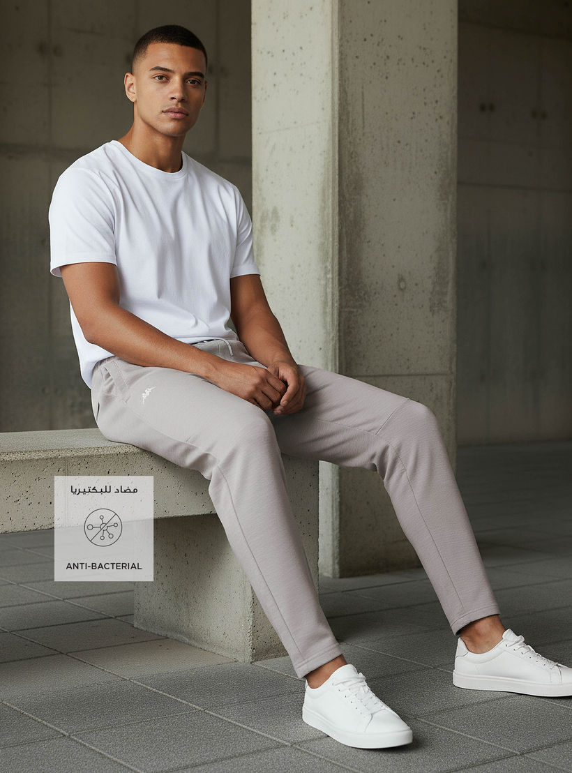 بنطلون رياضي بألواح للرجال من كابا-men-clothing-sportswearandactivewear-tracksuits-image-2