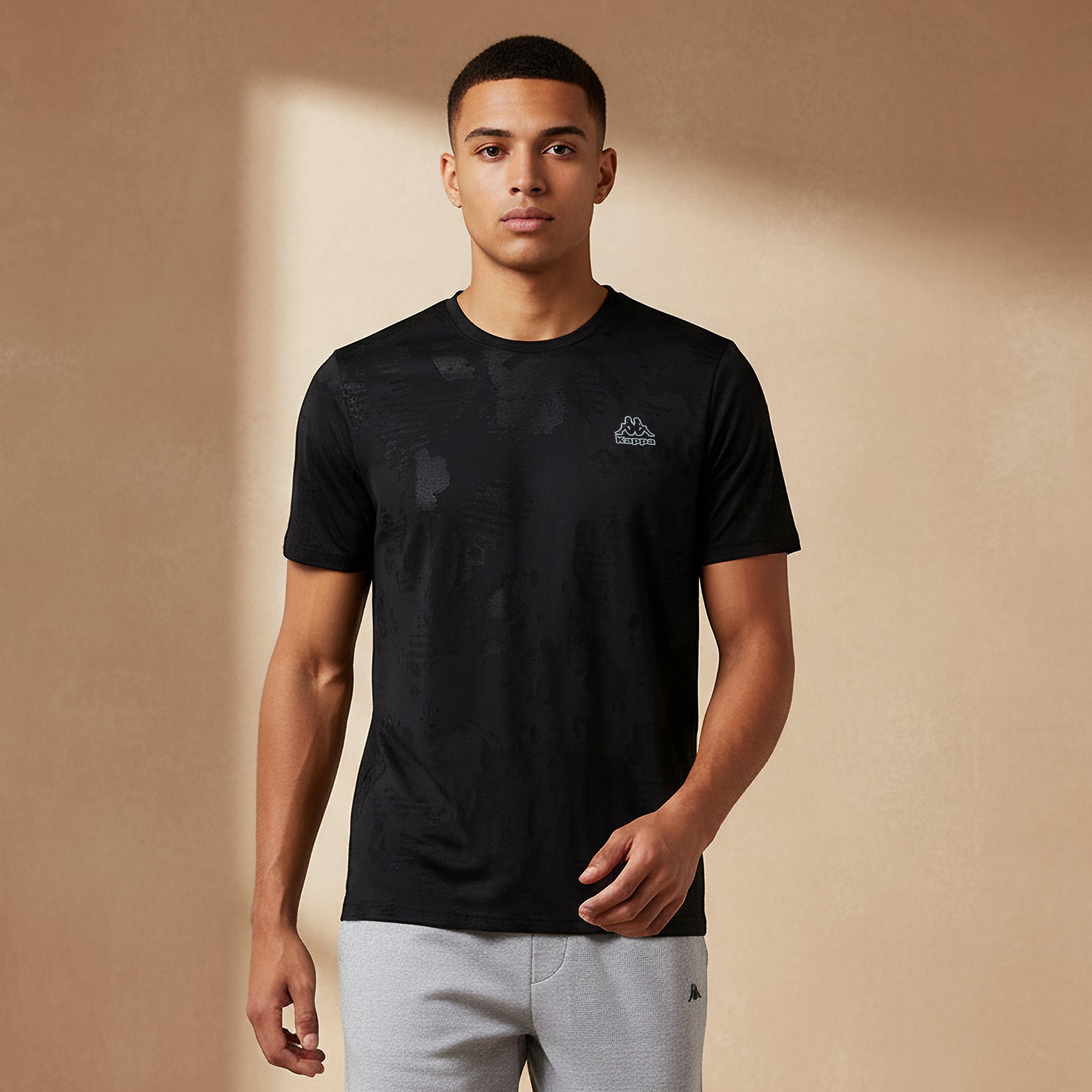 Kappa Men Printed Performance T-shirt-men-clothing-sportswearandactivewear-tshirtsandpolos-image-1
