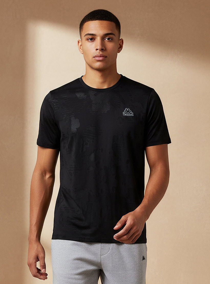 Kappa Men Printed Performance T-shirt-men-clothing-sportswearandactivewear-tshirtsandpolos-image-1