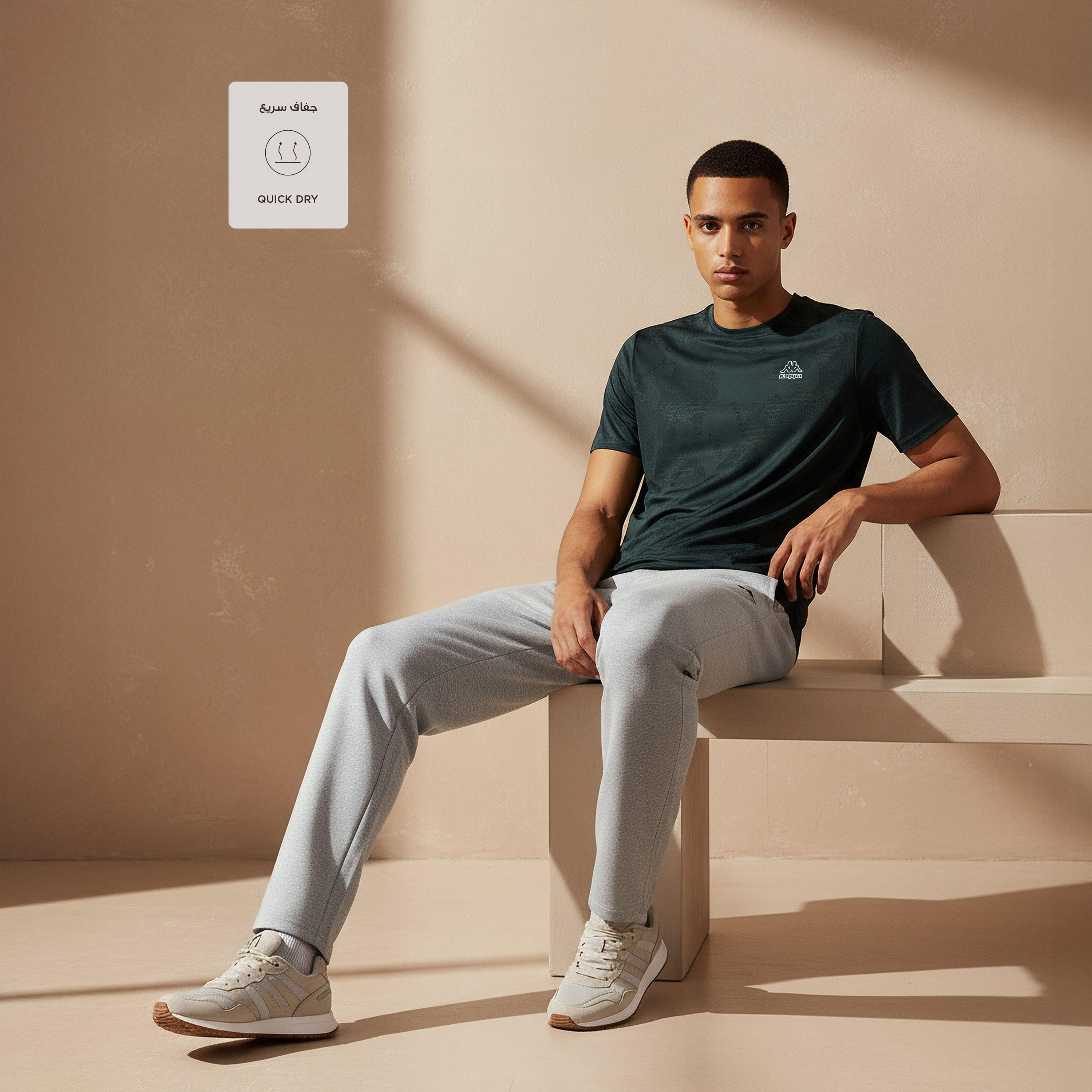 Kappa Men Printed Performance T-shirt-men-clothing-sportswearandactivewear-tshirtsandpolos-image-2